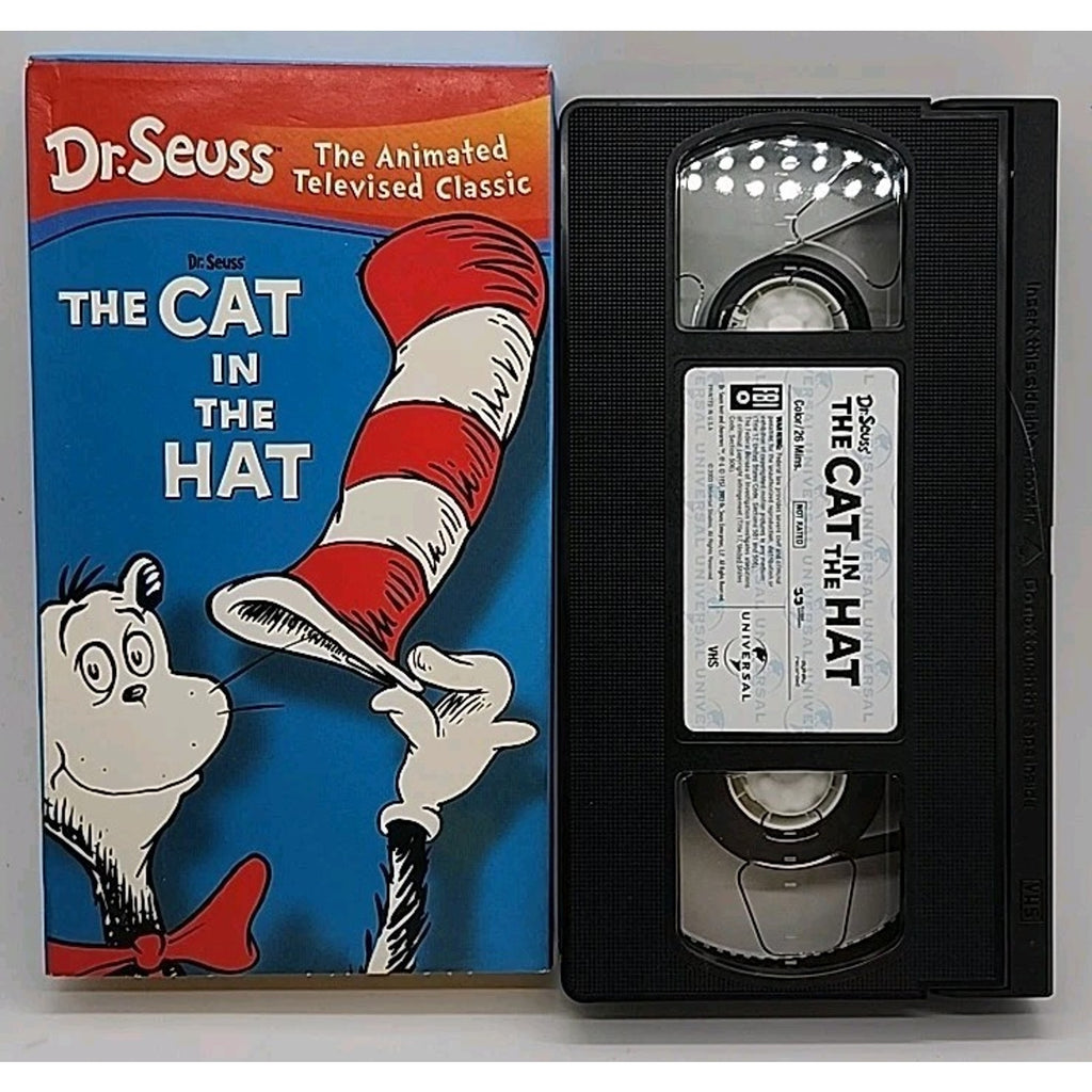 Dr. Seuss The Animated Televised Classic - The Cat in the Hat (VHS, 2001)