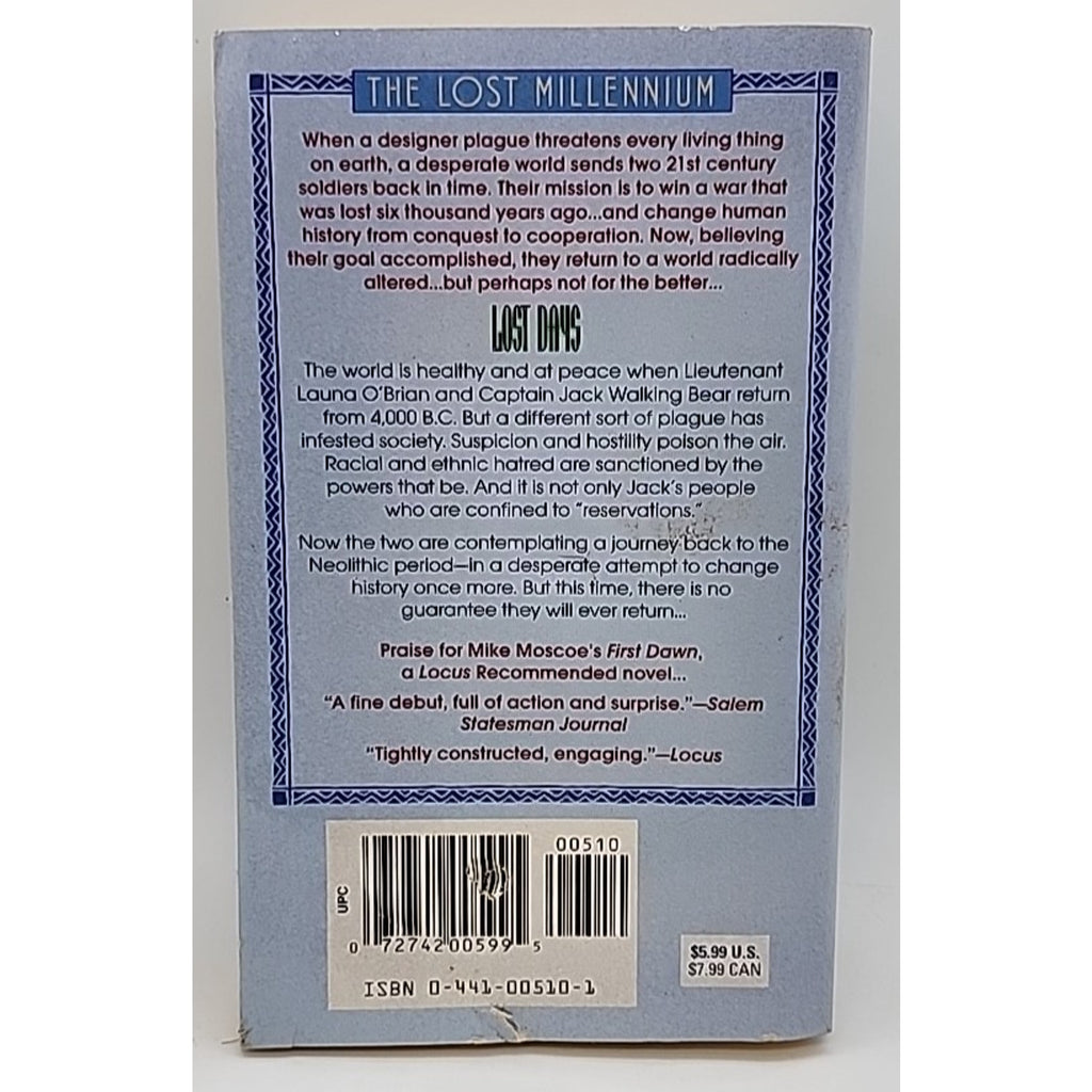 Lost Millennium III : Lost Days by Mike Moscoe (1998, Mass Market)