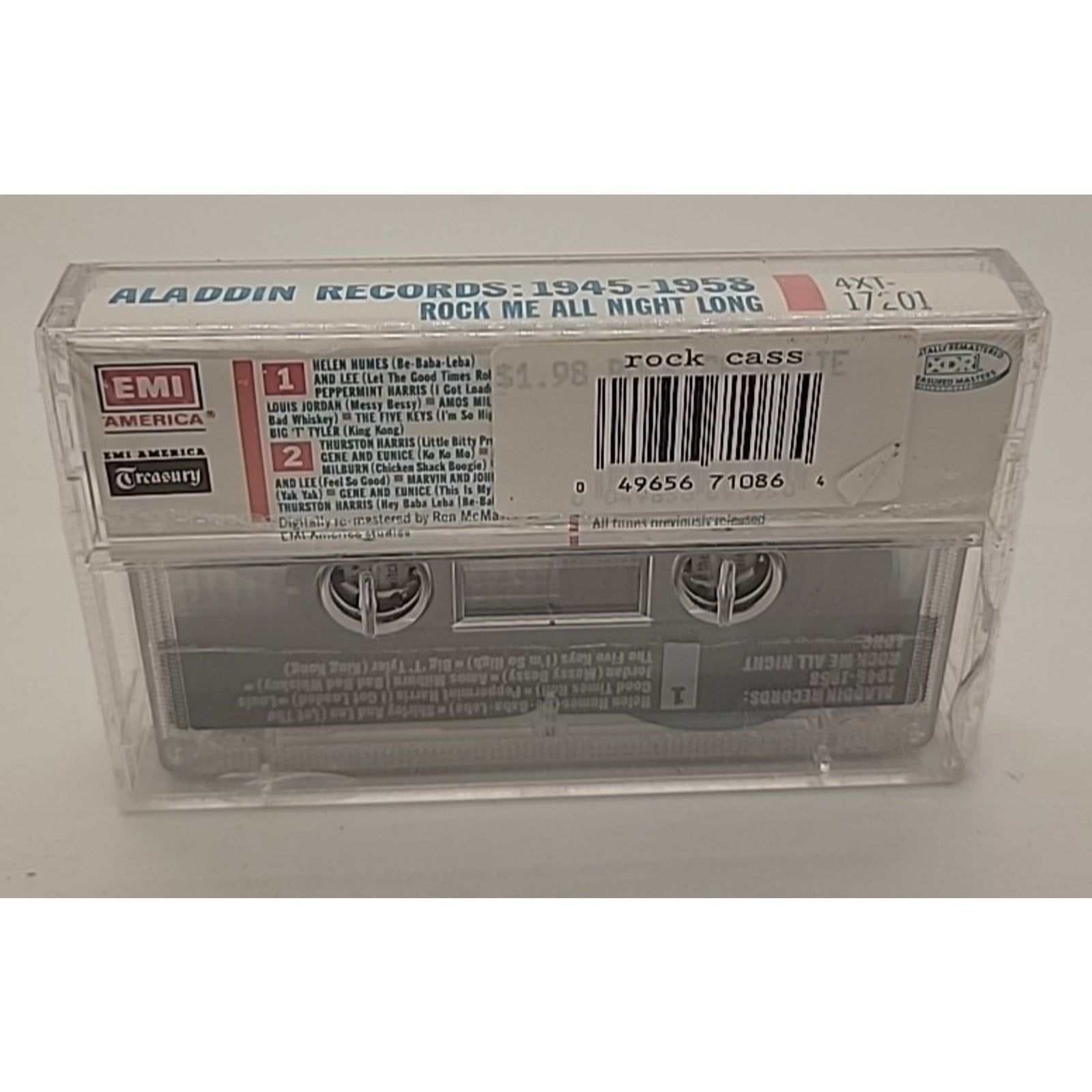 Aladdin Records: 1945-1958 Rock Me All Night Long (Cassette) *Sealed*