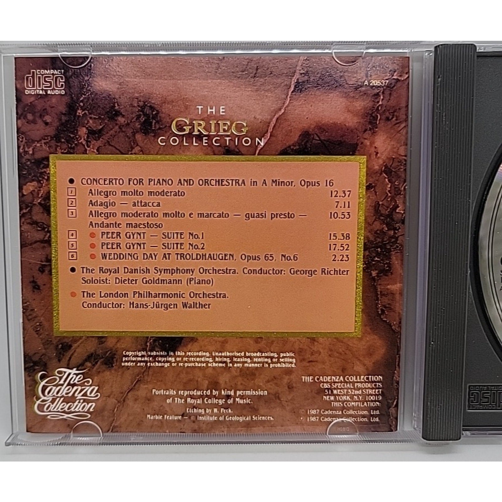 Hans-Jurgen Walther The Grieg Collection (CD)