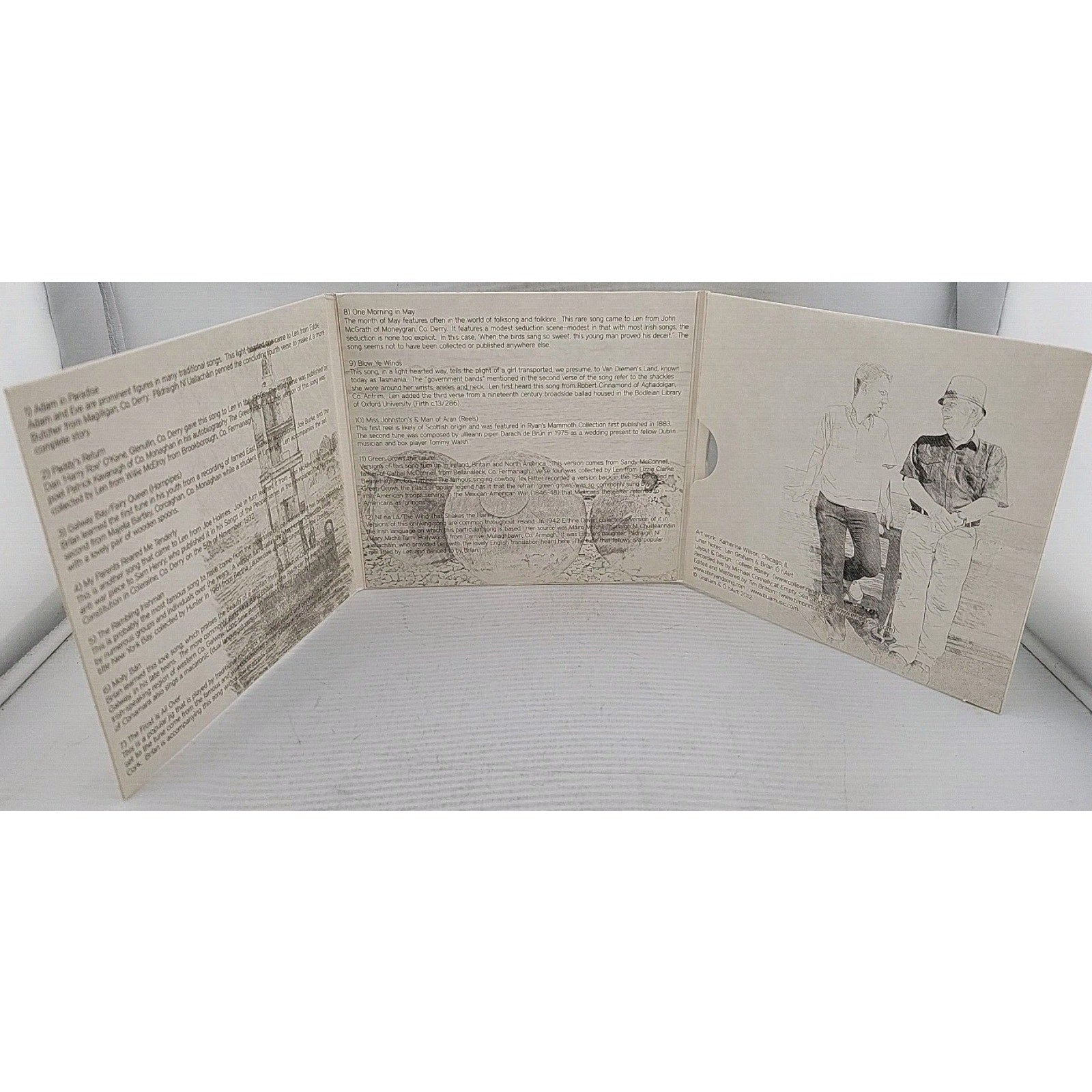 Len Graham & Brian Ó hAirt : In Two Minds CD