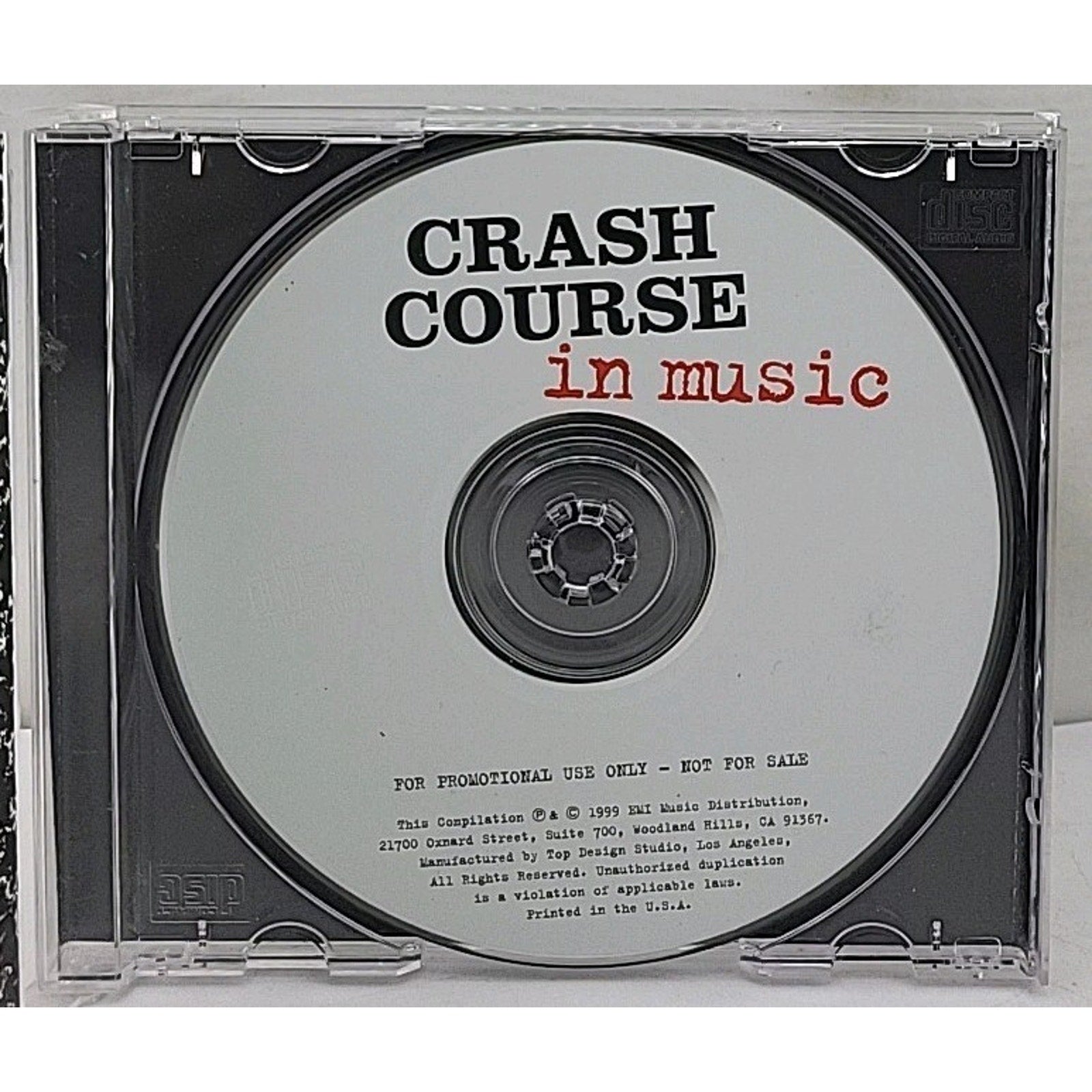 Crash Course In Music CD