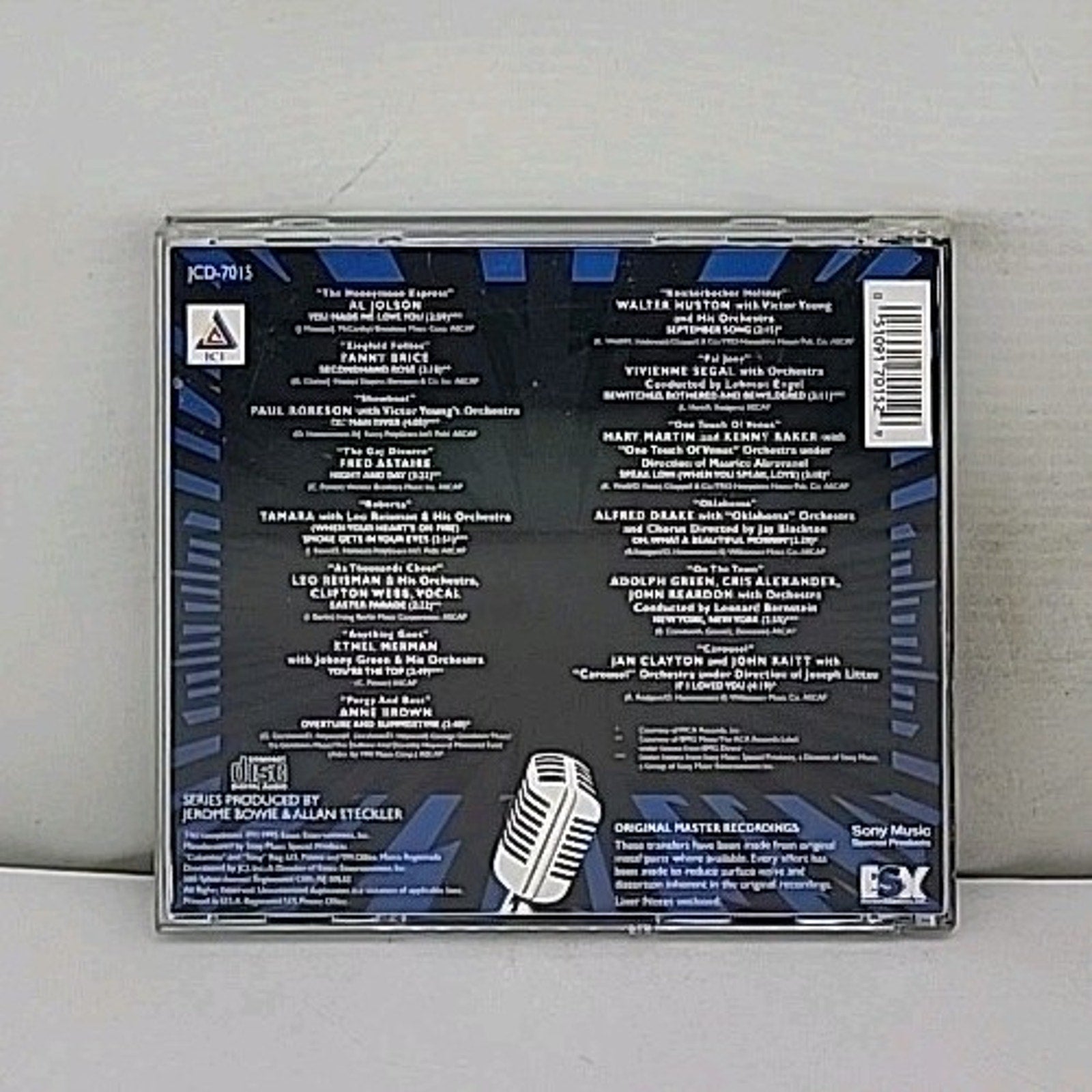 Those Wonderful Years: on Broadway V.2 by Various Artists (CD, May-1995, JCI...