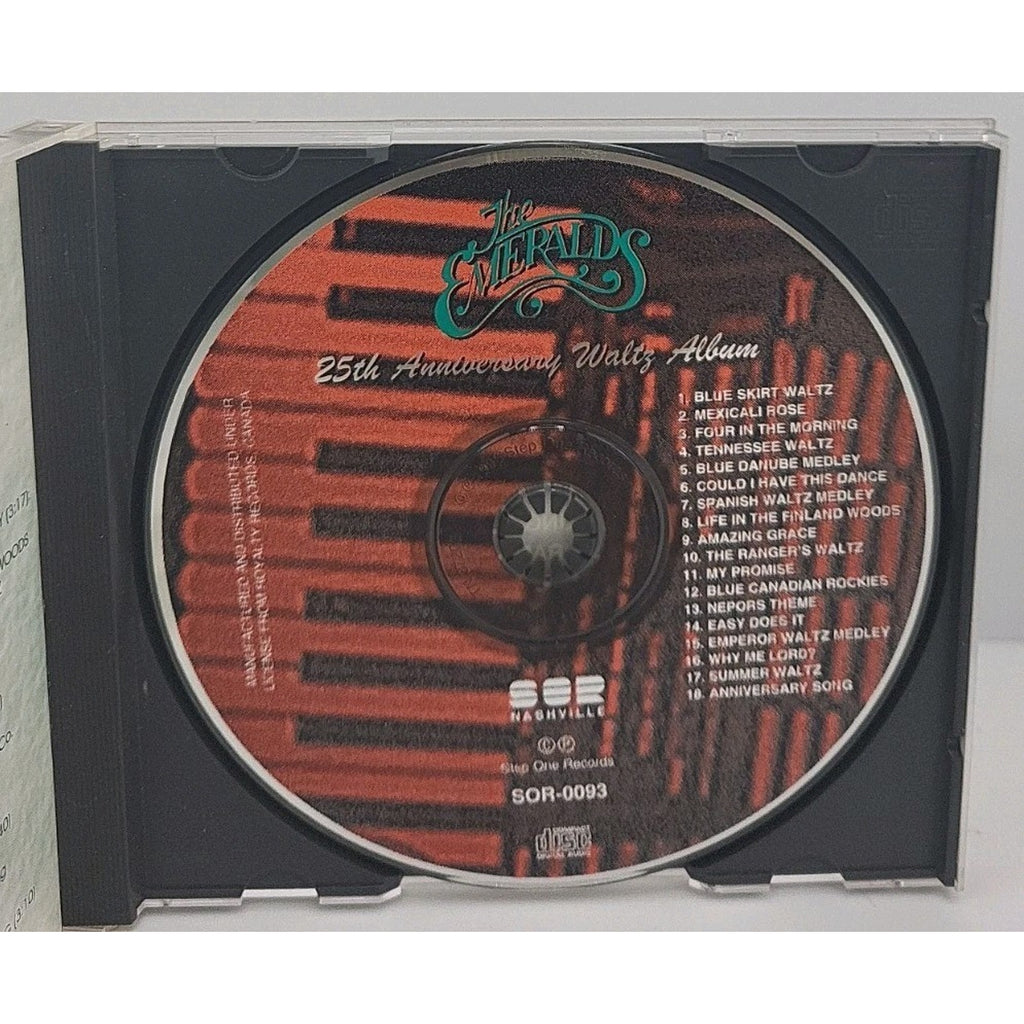 25th Anniversary Waltz Album by The Emeralds (CD, Feb-1996, Step One Records)