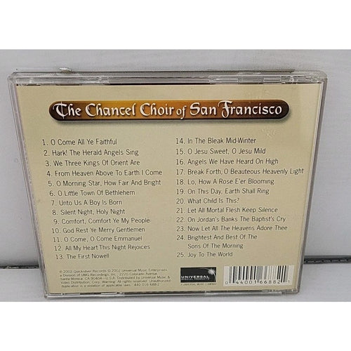 25 Christmas Favorites by Chancel Choir of San Francisco (CD, 2002)
