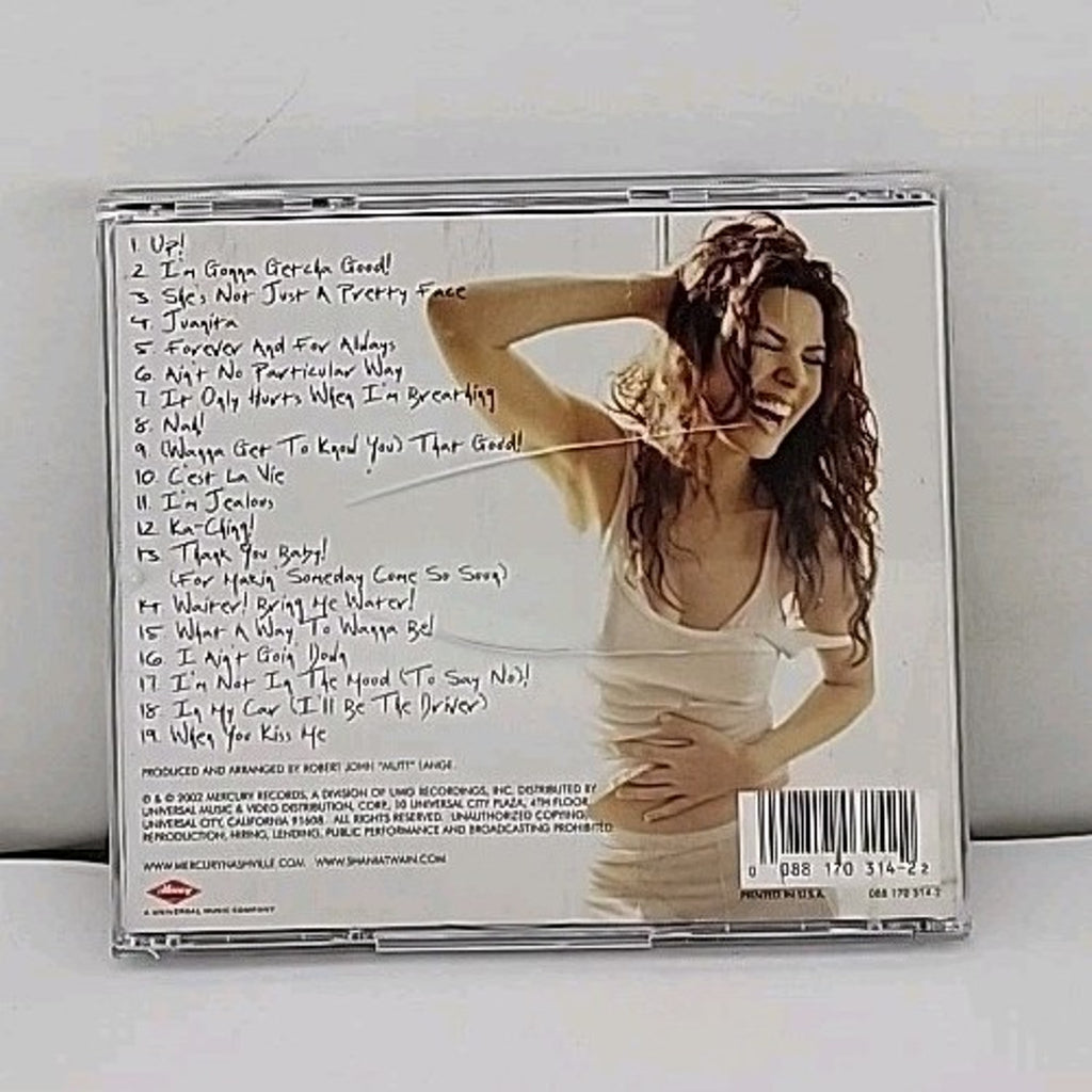 Up (Country & Pop Versions) by Twain, Shania (CD, 2002)