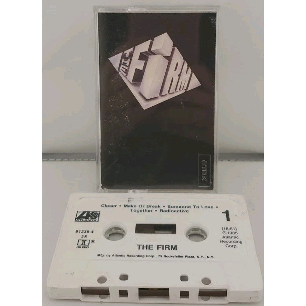 The Firm by The Firm (Rock) (Cassette, 1985, Atlantic (Label))