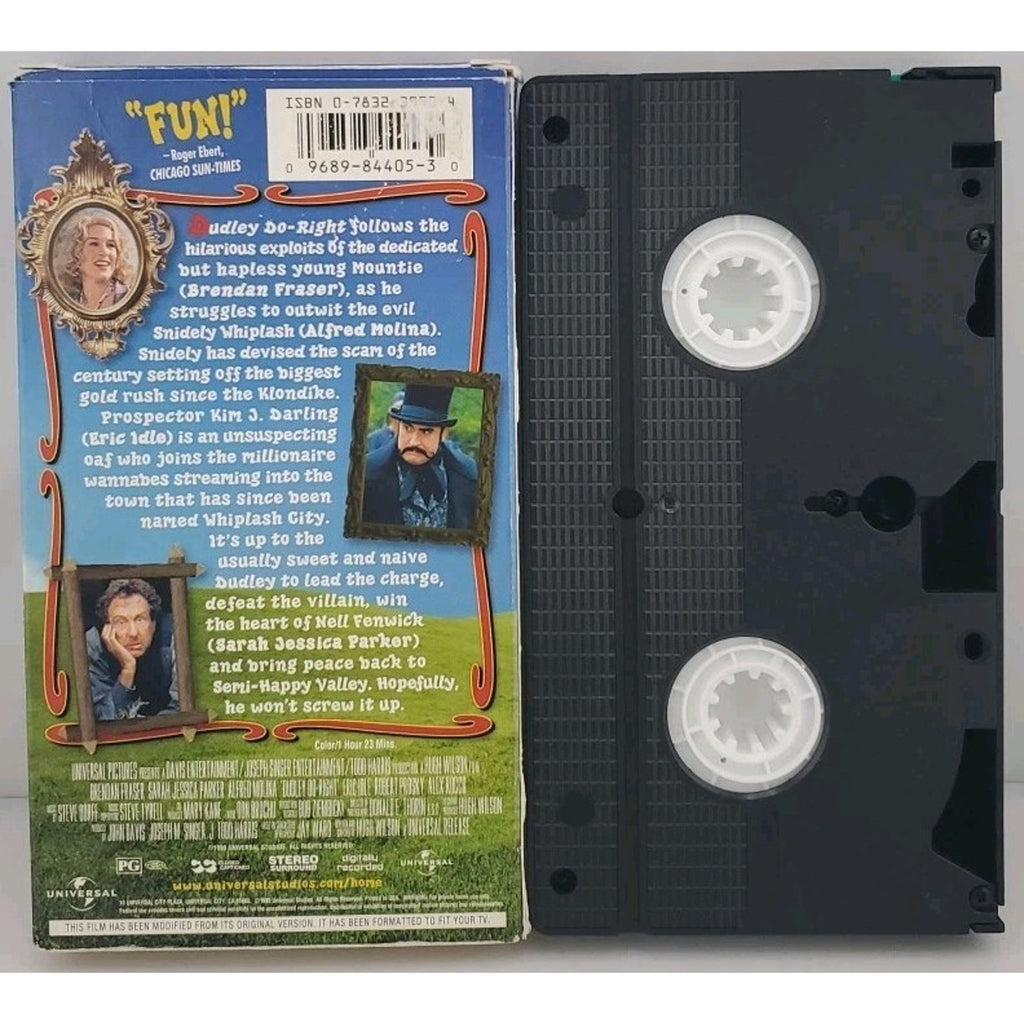 Dudley Do-Right (VHS, 1999)