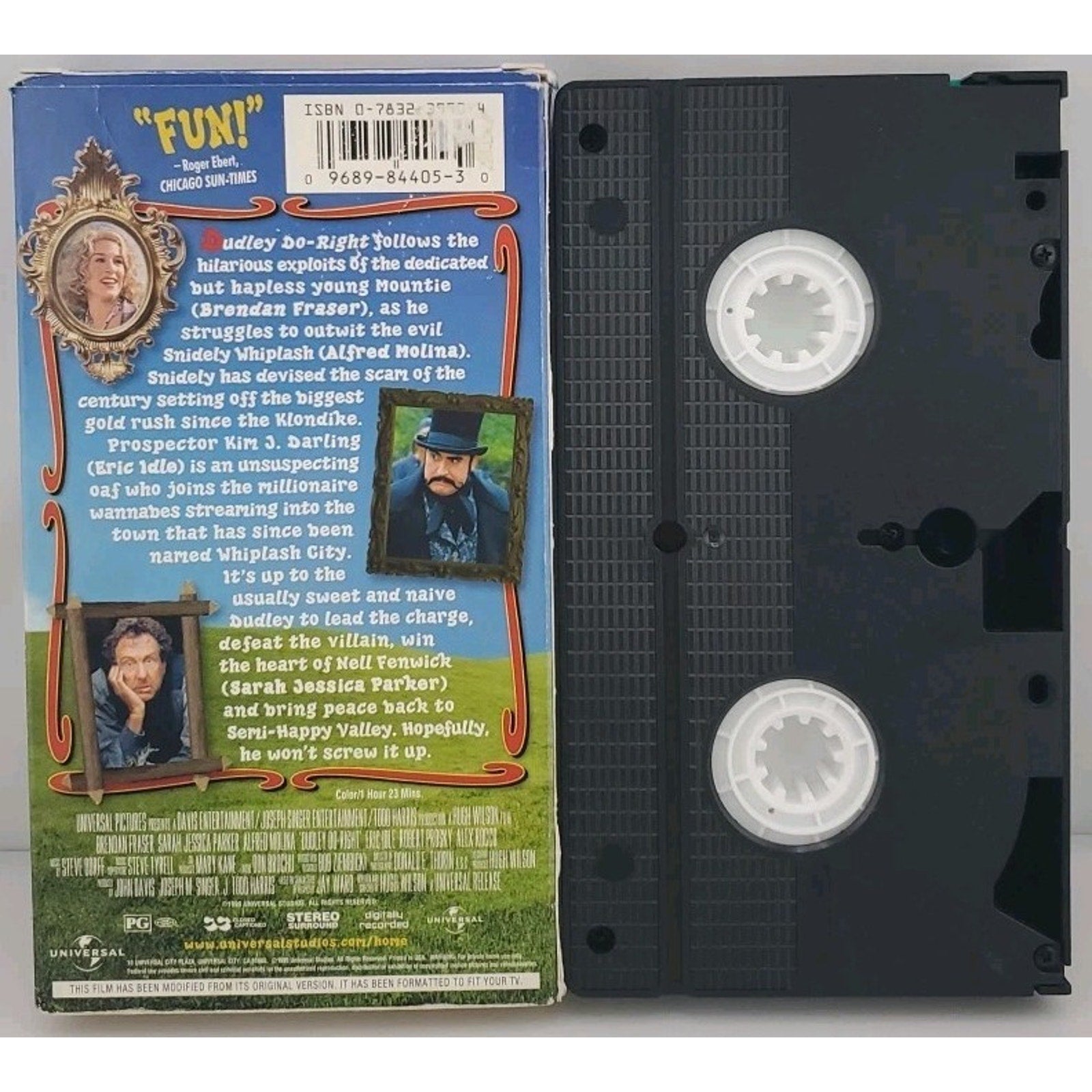 Dudley Do-Right (VHS, 1999)