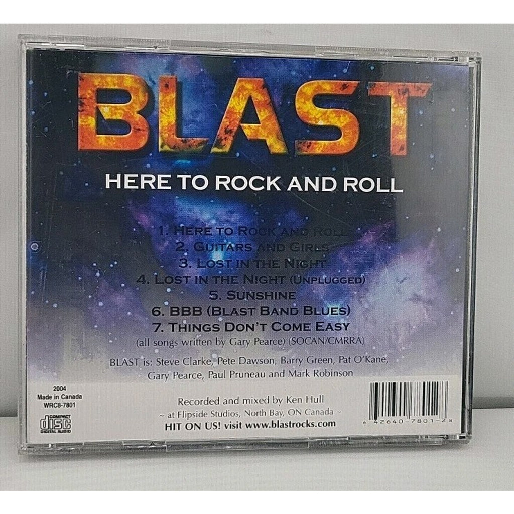 Blast - Here To Rock And Roll CD