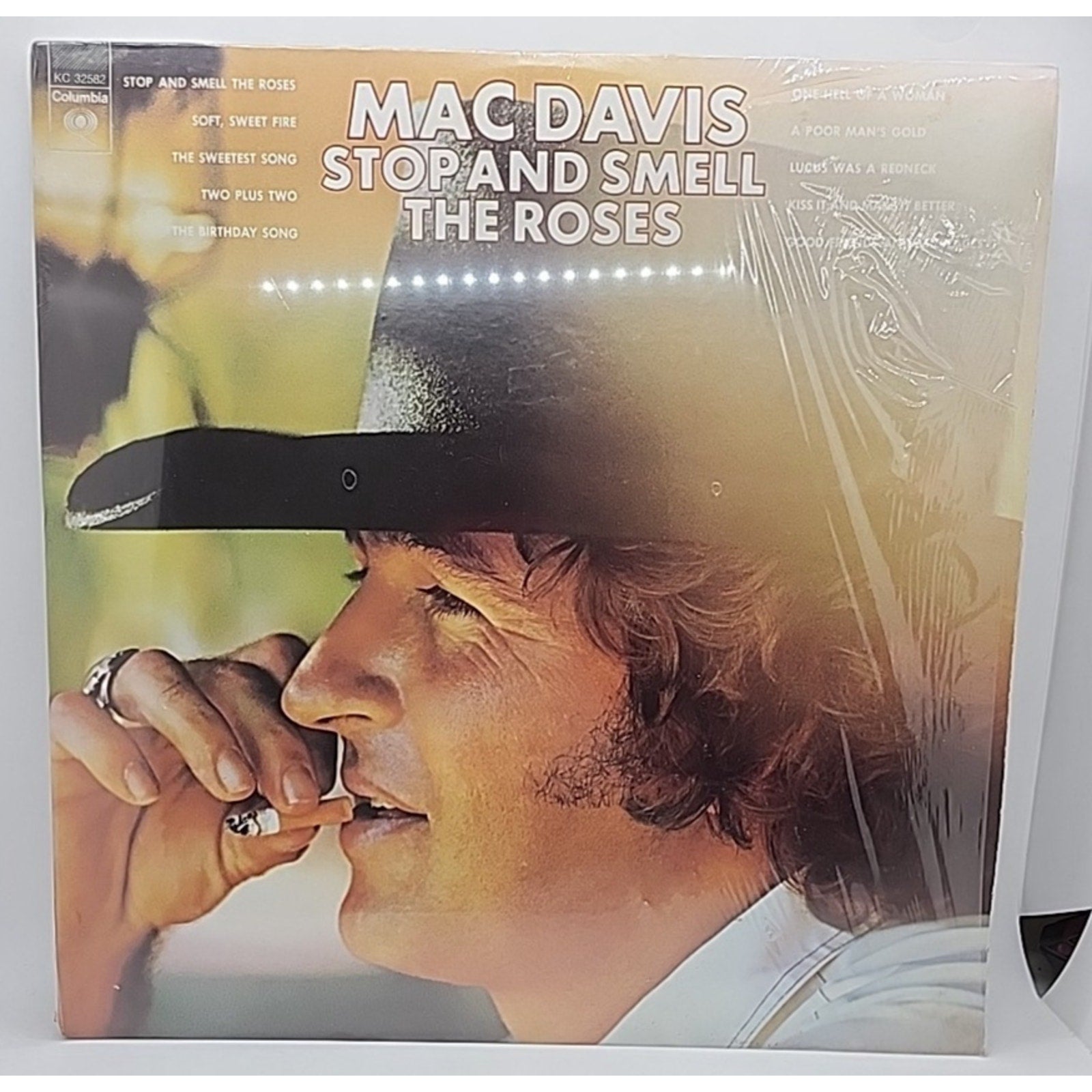 Mac Davis Stop And Smell The Roses (Record)