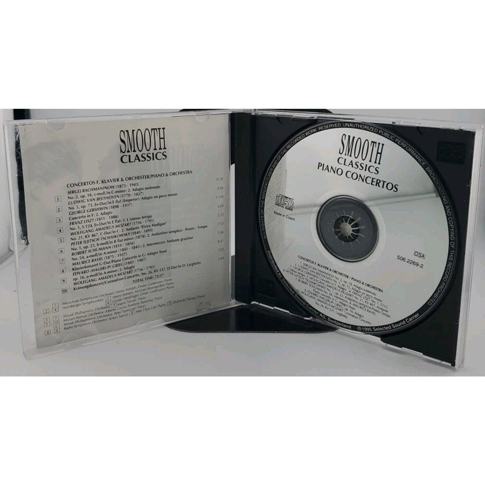 Various Artists - Smooth Classics: Piano Concertos (CD)