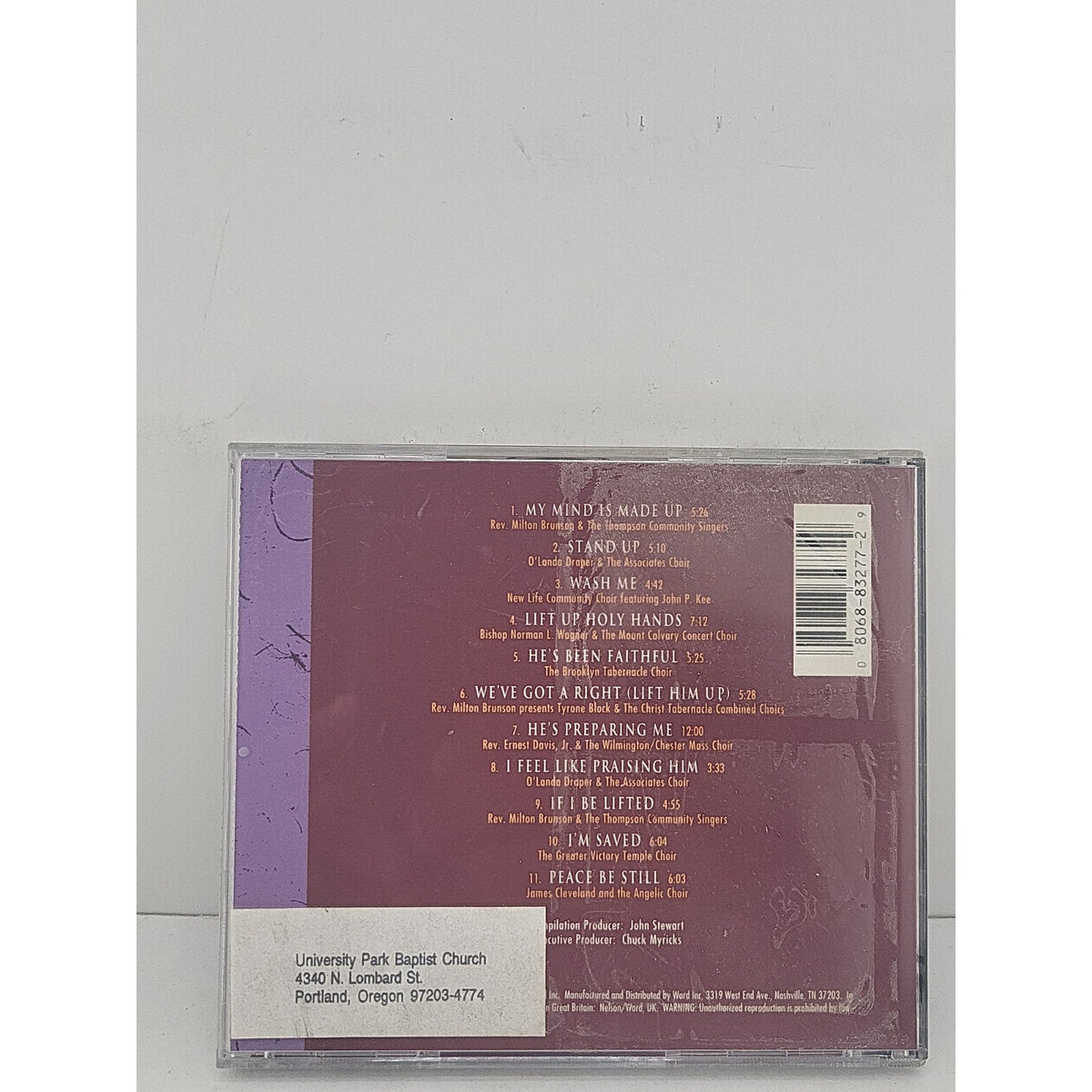 Stand Up: A Collection of America's Greatest Gospel Choirs (Cd, 1994)