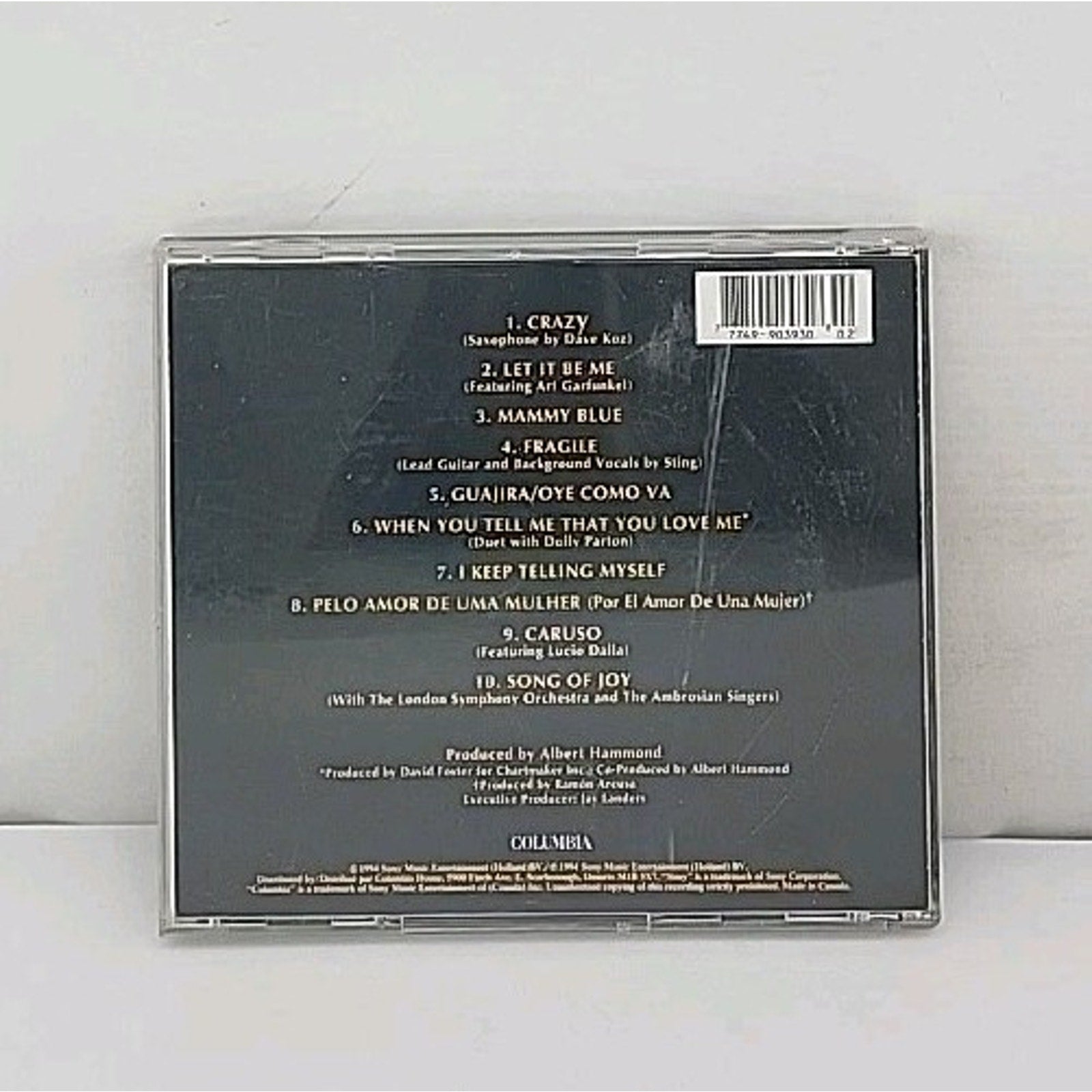 Crazy by Julio Iglesias (CD, 1994)