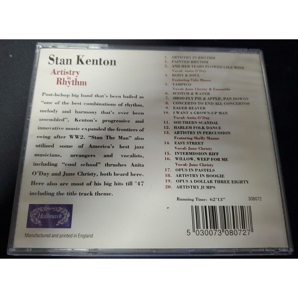 Stan Kenton - Artistry in Rhythm: 20 Classics from His Legendary Big Band (CD)