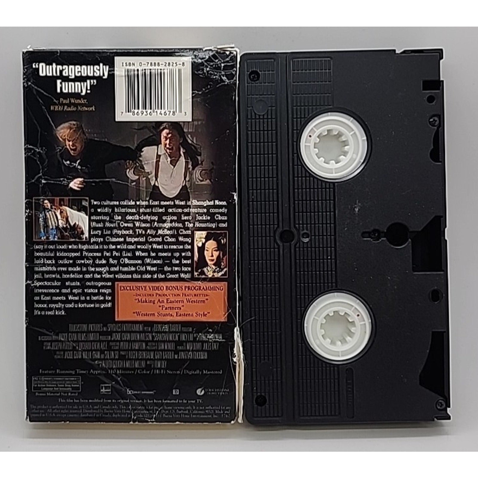 Shanghai Noon (VHS, 2001, Exclusive Video Bonus Edition)
