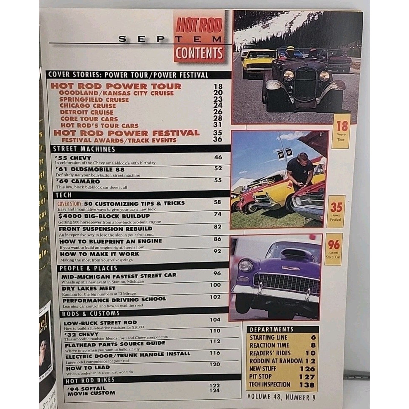 Hot Rod Magazine September 1995