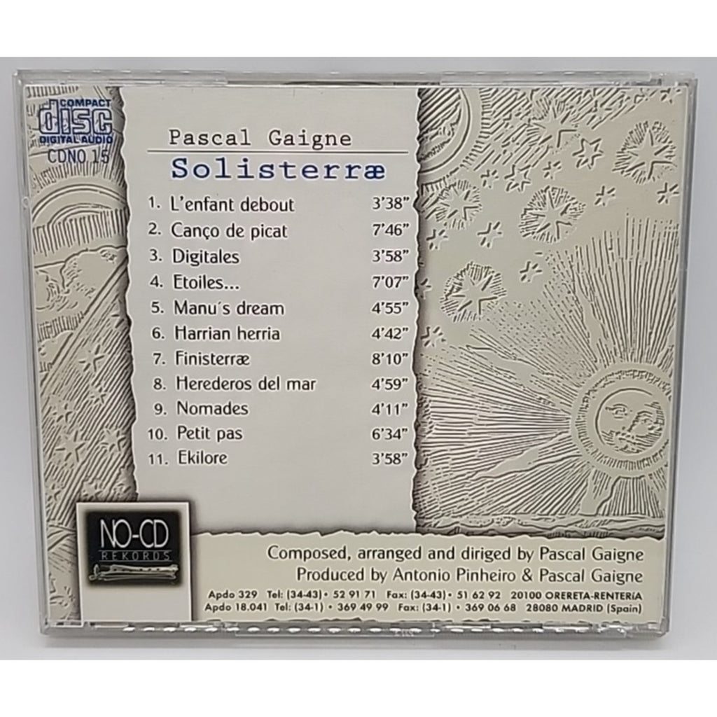 Pascal Gaigne Solisterrae (CD)
