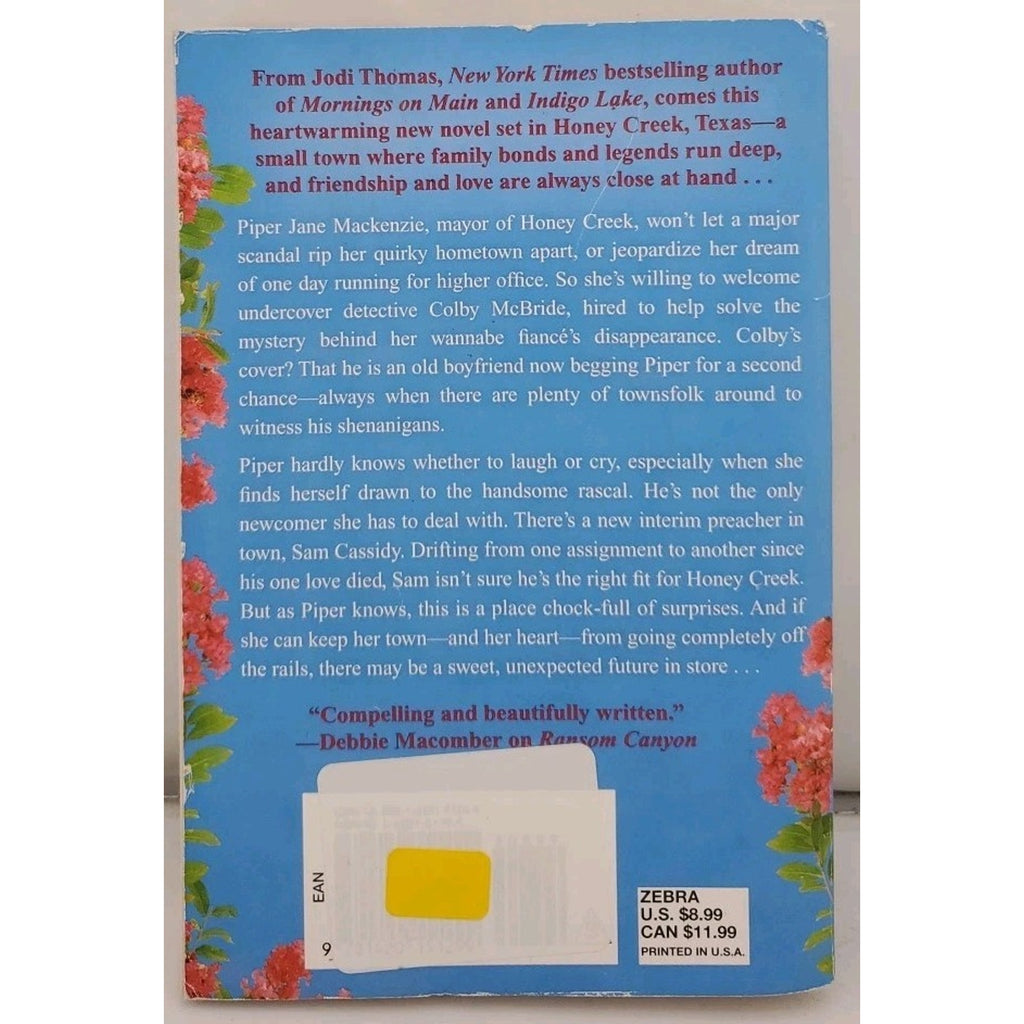 Jodi Thomas Breakfast At The Honey Creek Café (Paperback)