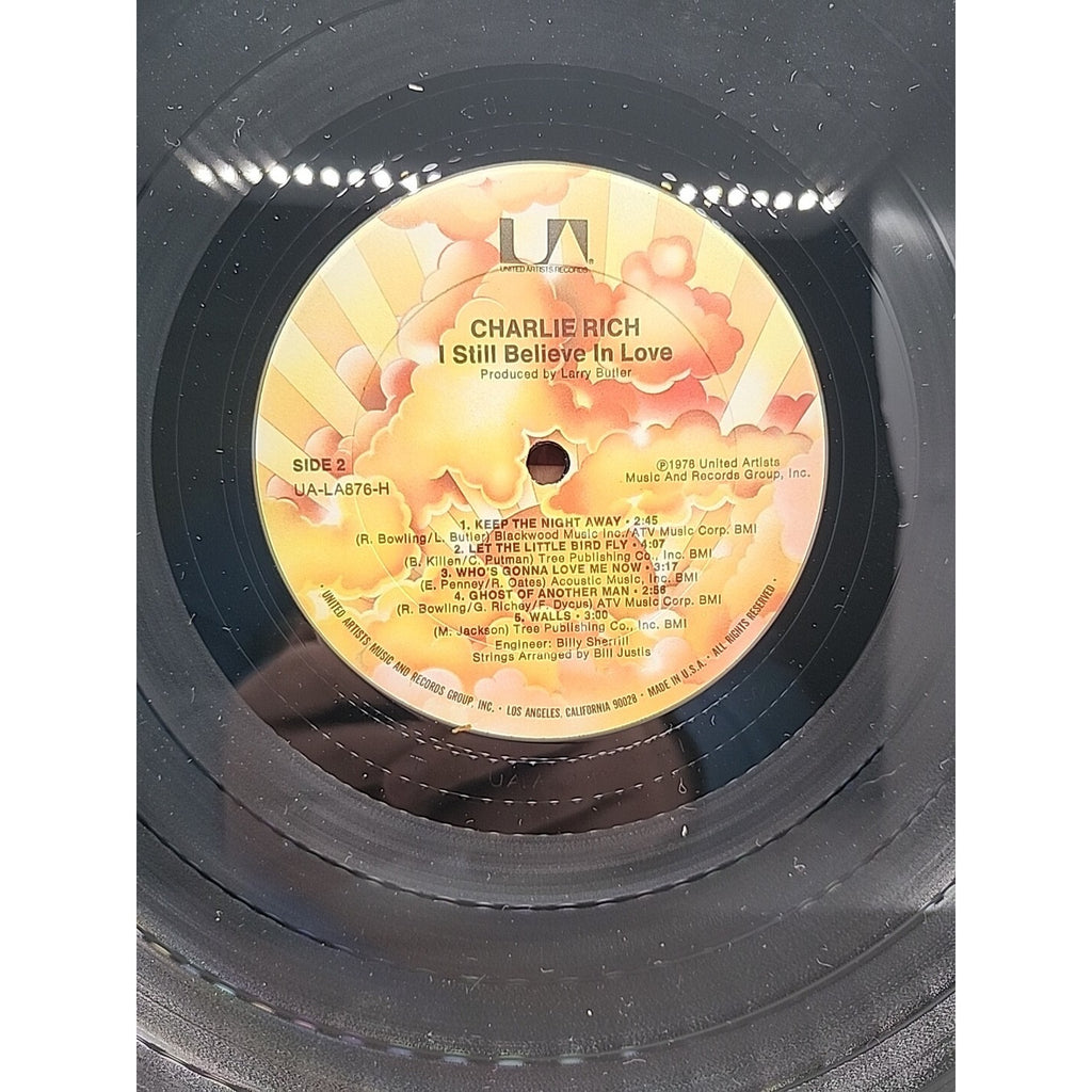Charlie Rich I Still Believe In Love (Record)