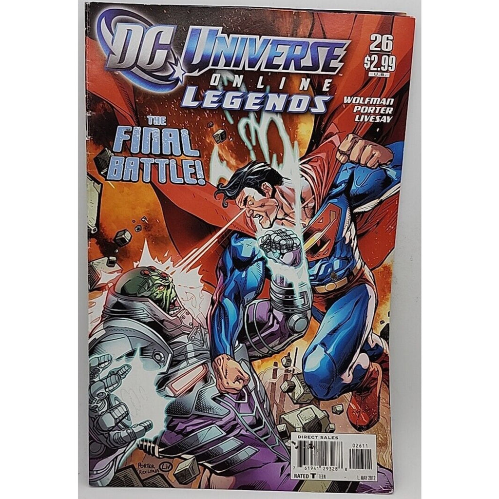 DC Universe Online Legends #26 The Final Battle 2012 DC Comics