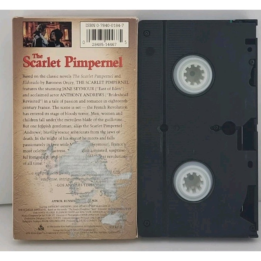 The Scarlet Pimpernel (VHS, 1999)
