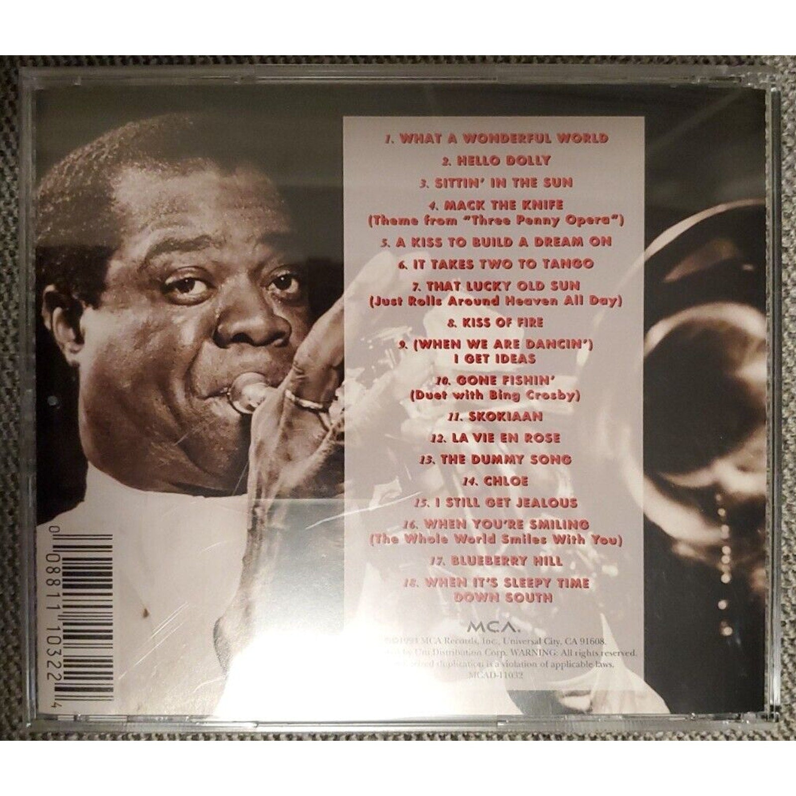 All-Time Greatest Hits by Louis Armstrong (CD, May-1994, MCA)