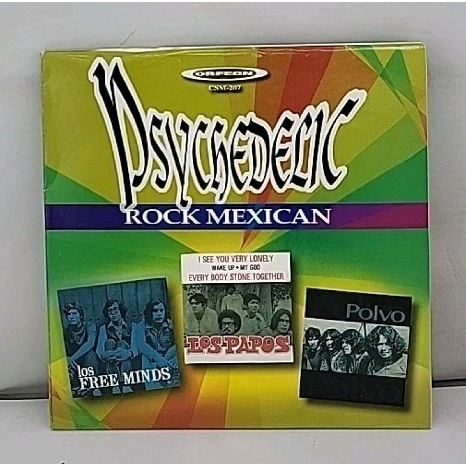 Psychedelic Rock Mexican, Feat. Los Papos / Polvo / Los Free Minds, 2006 Mex. CD