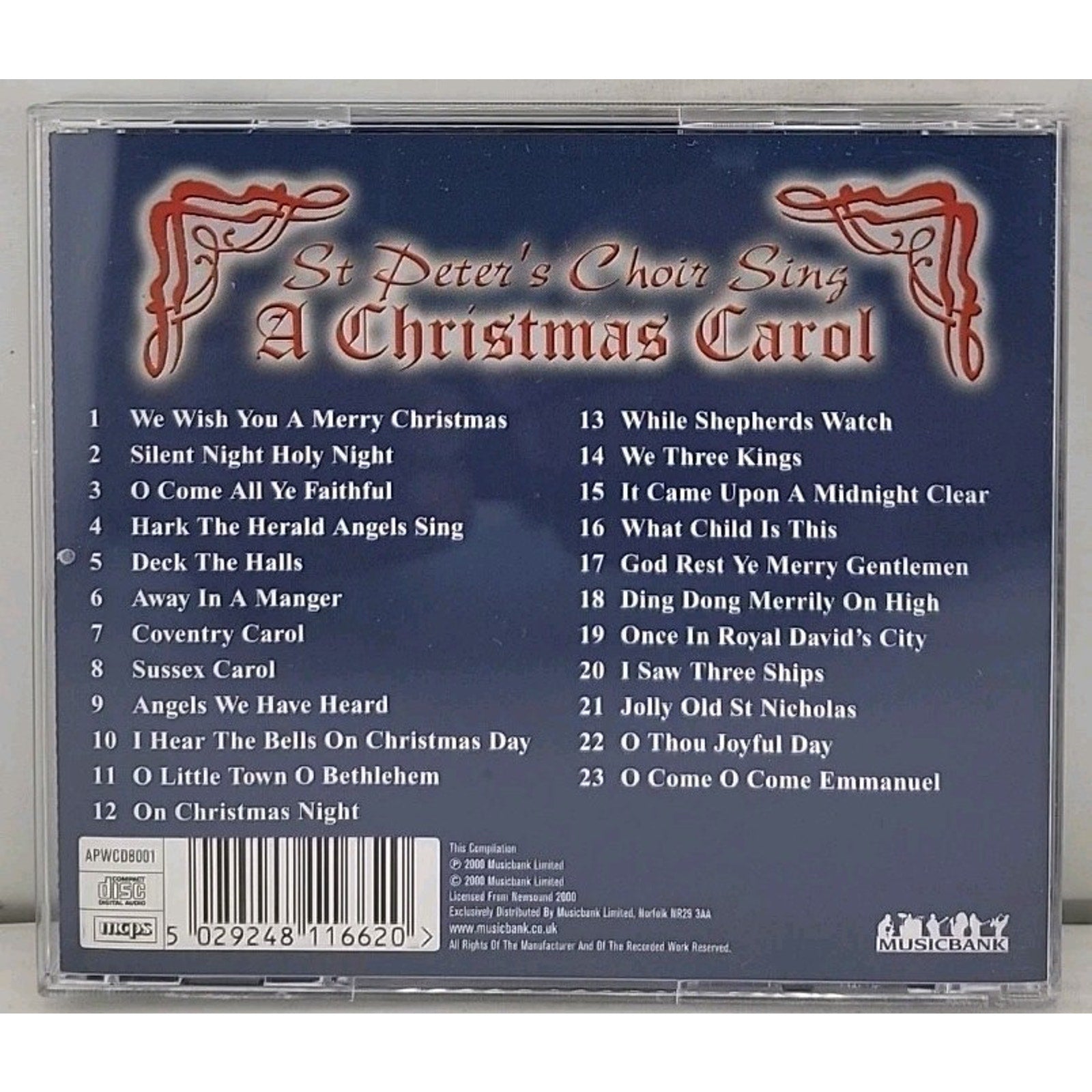 St.Peters Choir, A Christmas Carol, Audio CD