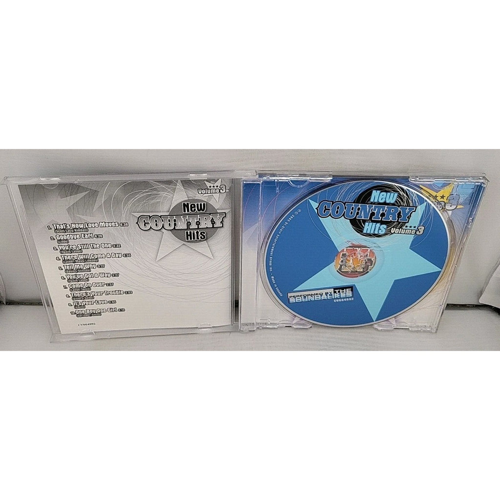 New Country Hits Volume 3 Performed by The Soundlakes CD 2002