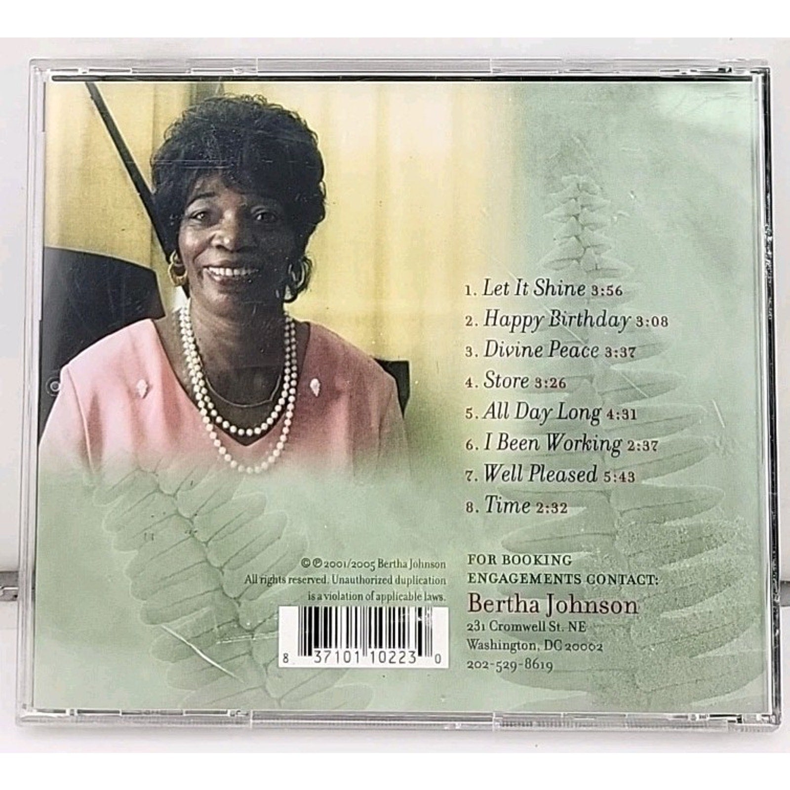 Bertha Johnson God Has Smiled On Me CD