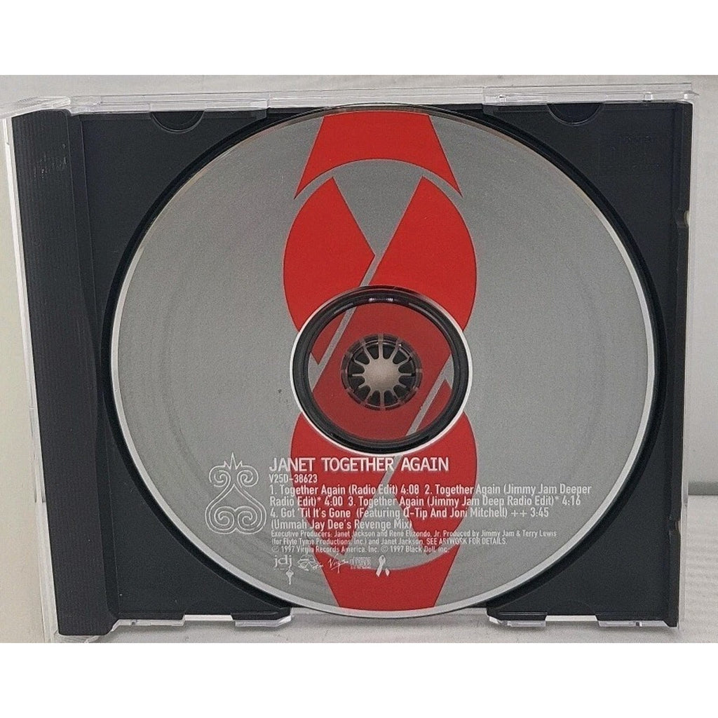 Together Again [Single] by Janet Jackson (CD, 1997, Virgin)