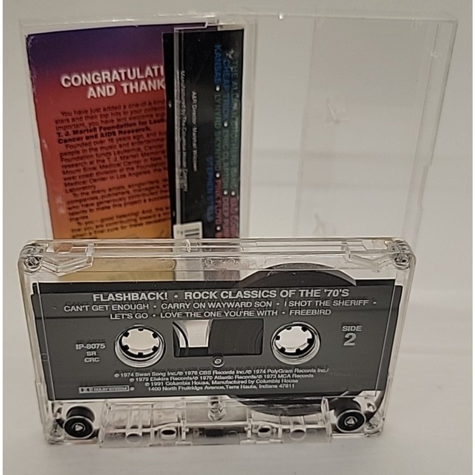 Flashback Rock Classics Of The '70s (Cassette, 1991)