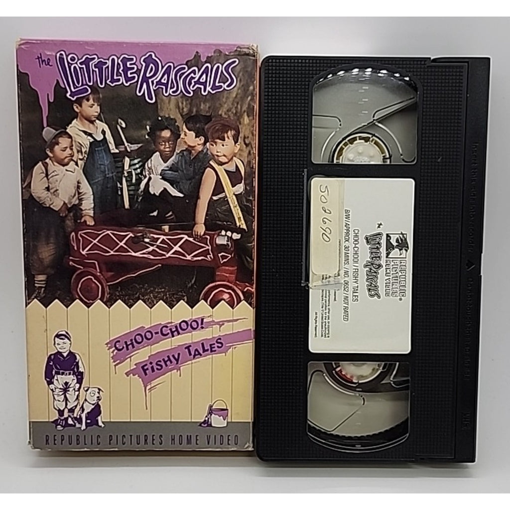 The Little Rascals - Choo Choo/Fishy Tales (VHS, 1991)