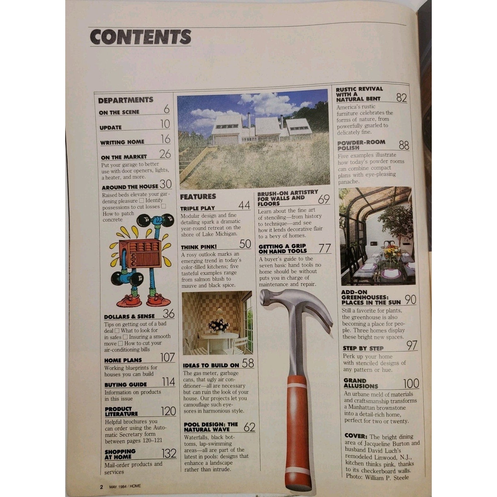 Home Creative Ideas For Home Improvement May 1984 Magazine