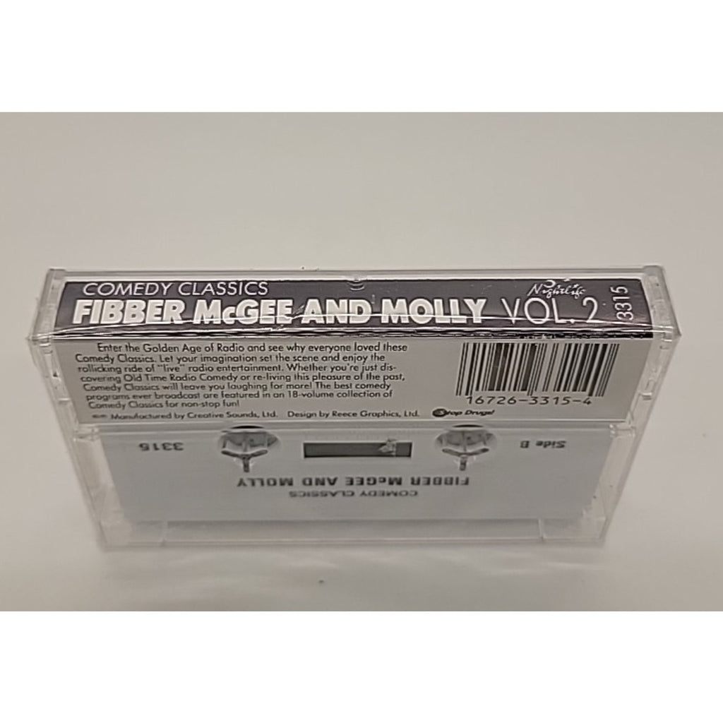 Comedy Classics Fibber McGee And Molly Vol. 2 (Cassette) *Brand New*
