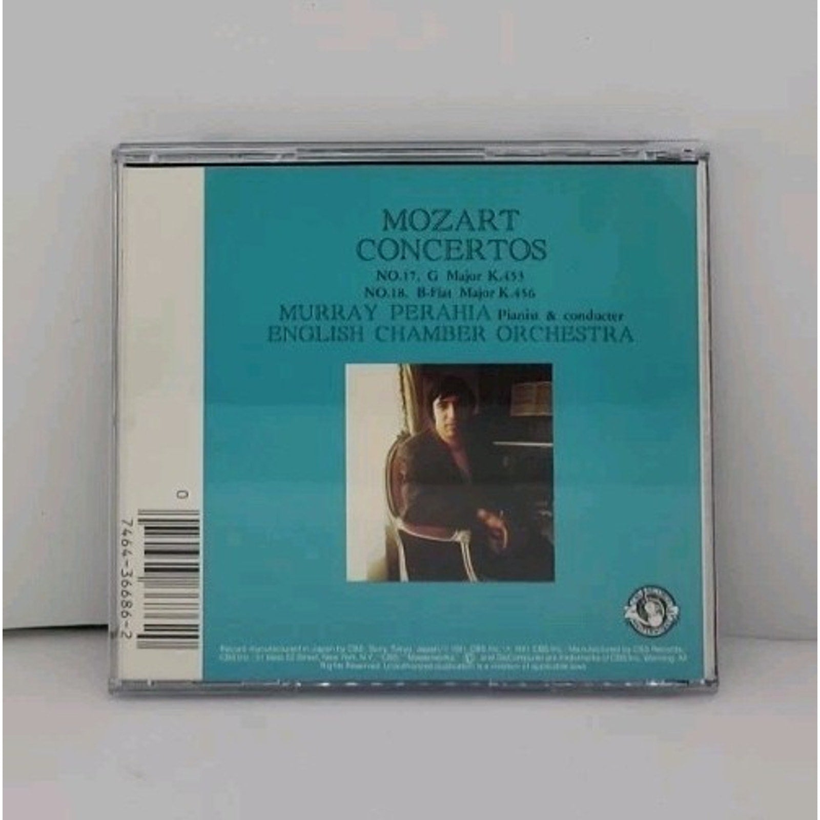 Piano Concerti 17 & 18 by English Chamber Orchestra (CD, 1990)