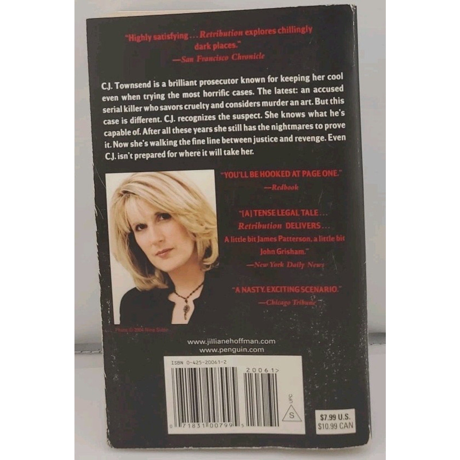 Retribution by Jilliane Hoffman (2004, Mass Market)