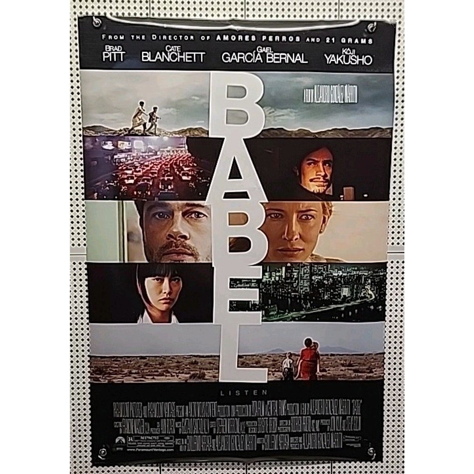 Babel Movie Poster 27x40
