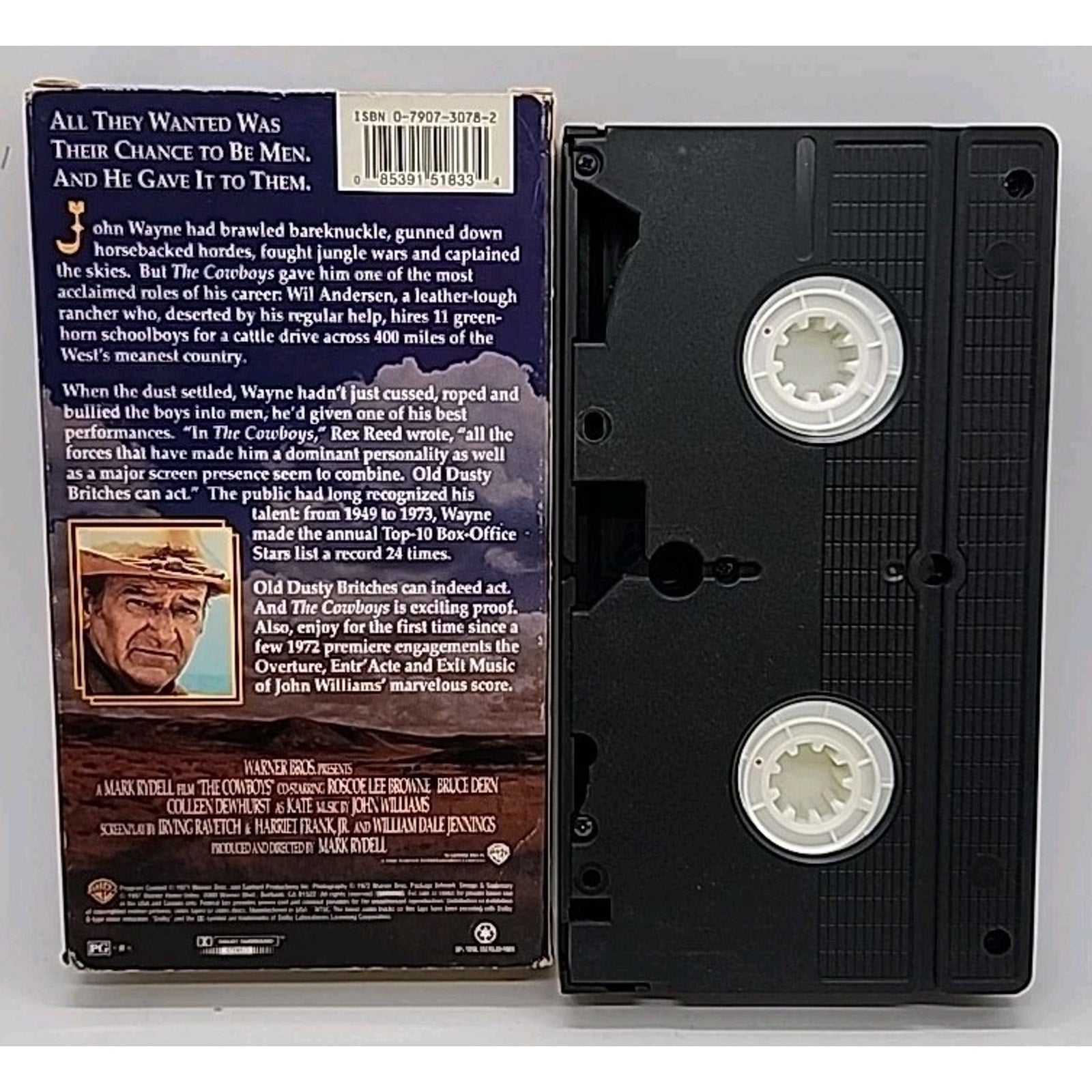 The Cowboys (VHS, 1997, Warner Bros. Westerns Collection)