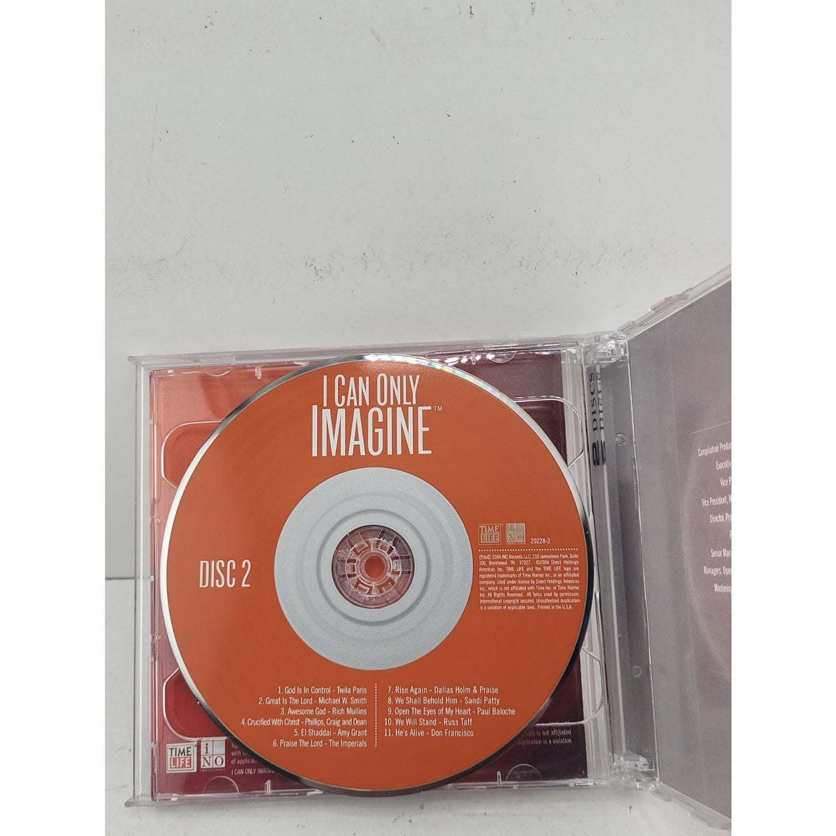 I Can Only Imagine Ultimate Power Anthems Of The Christian Faith CD