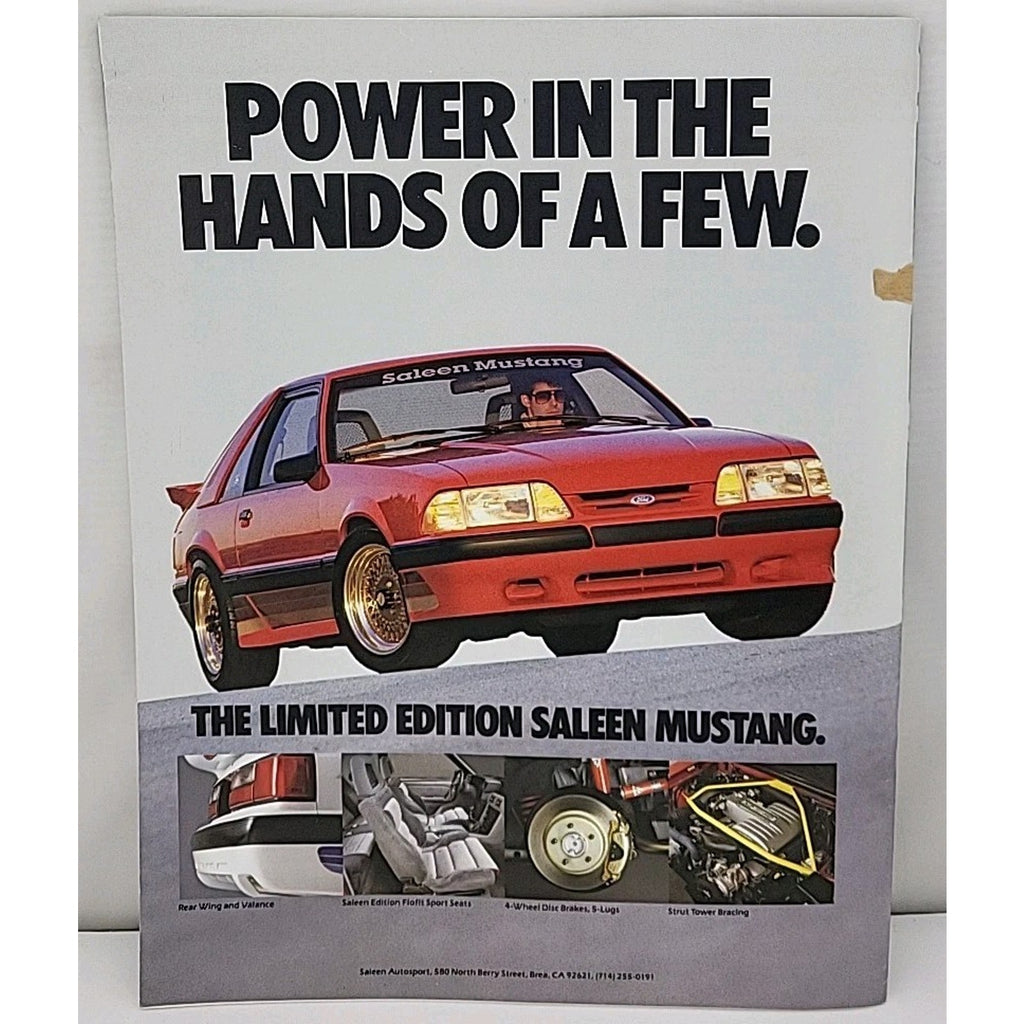 Mustang Times Magazine March 1988 Vol. 12 No. 3