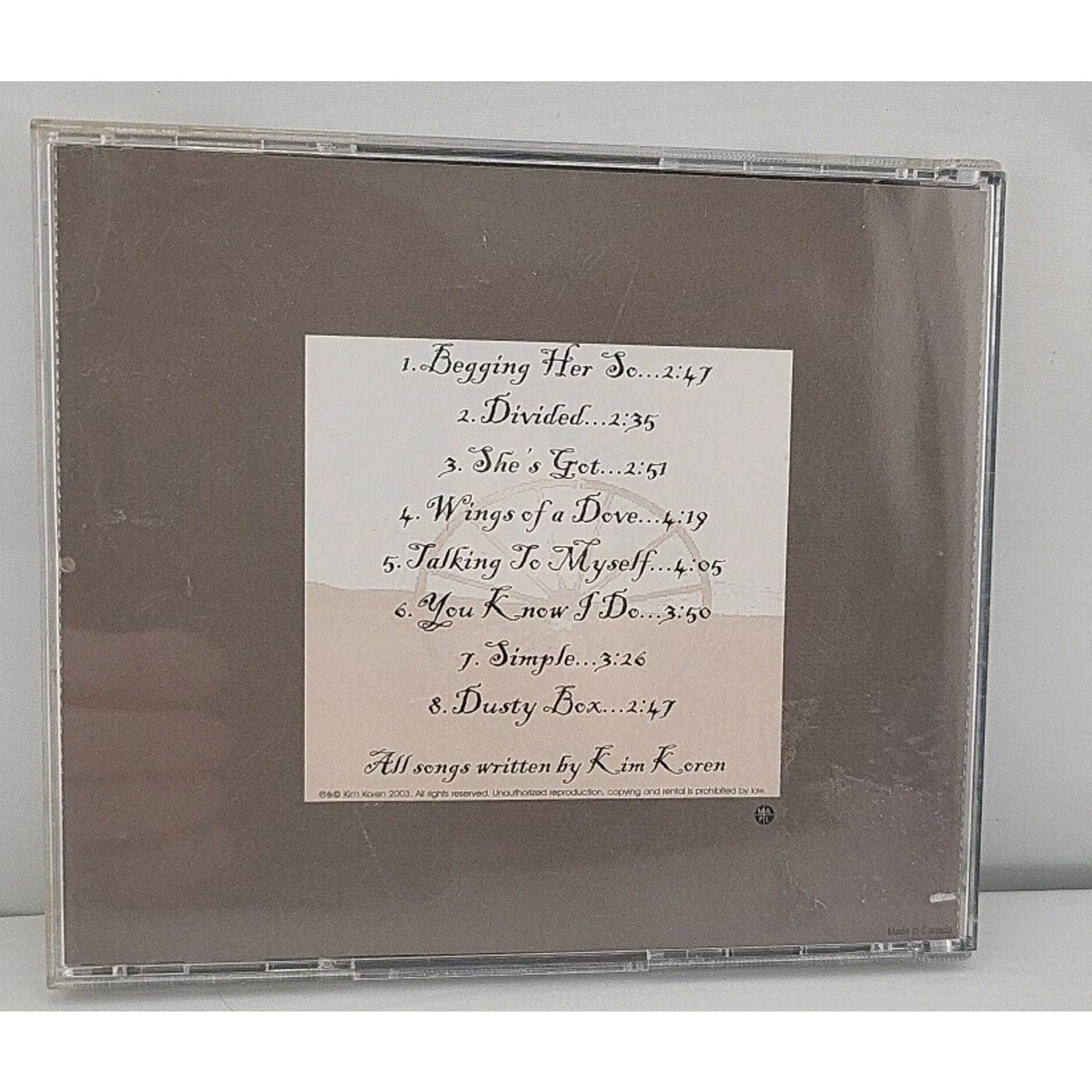 Punchbuggy Yellow - Simple CD Signed