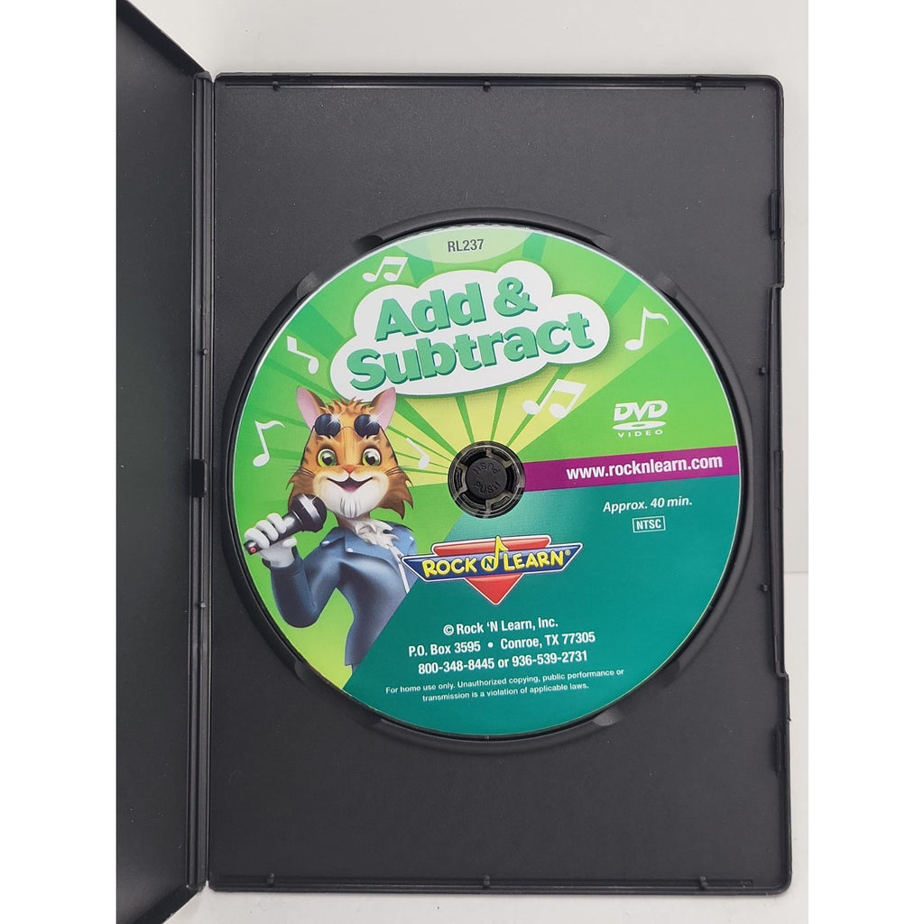 Rock N Learn Add & Subtract DVD