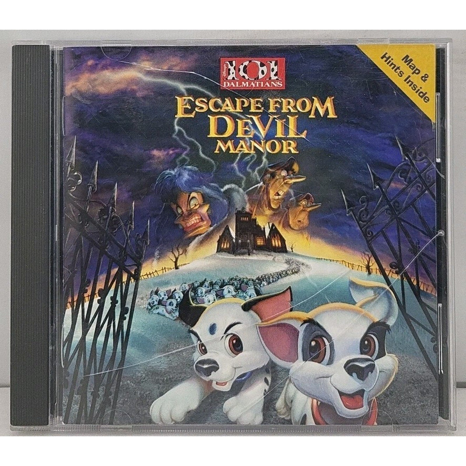 Disney's 101 Dalmations Escape From DeVil Manor Windows CD
