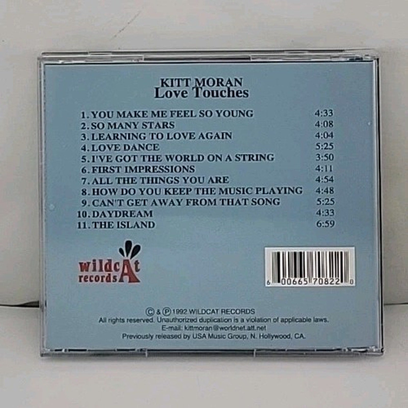 Love Touches by Kitt Moran (CD, 2001)