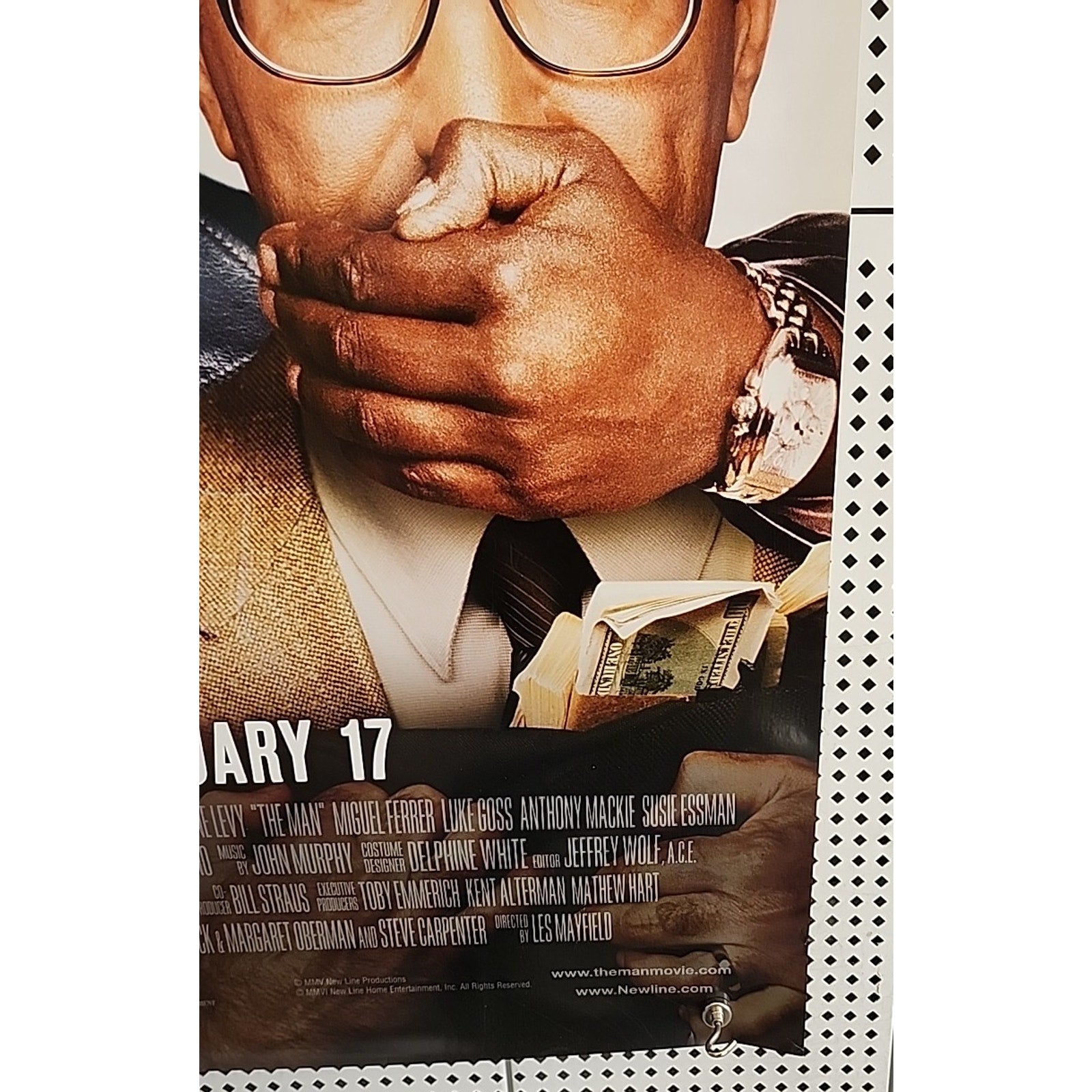 The Man Video Release Poster 27x40