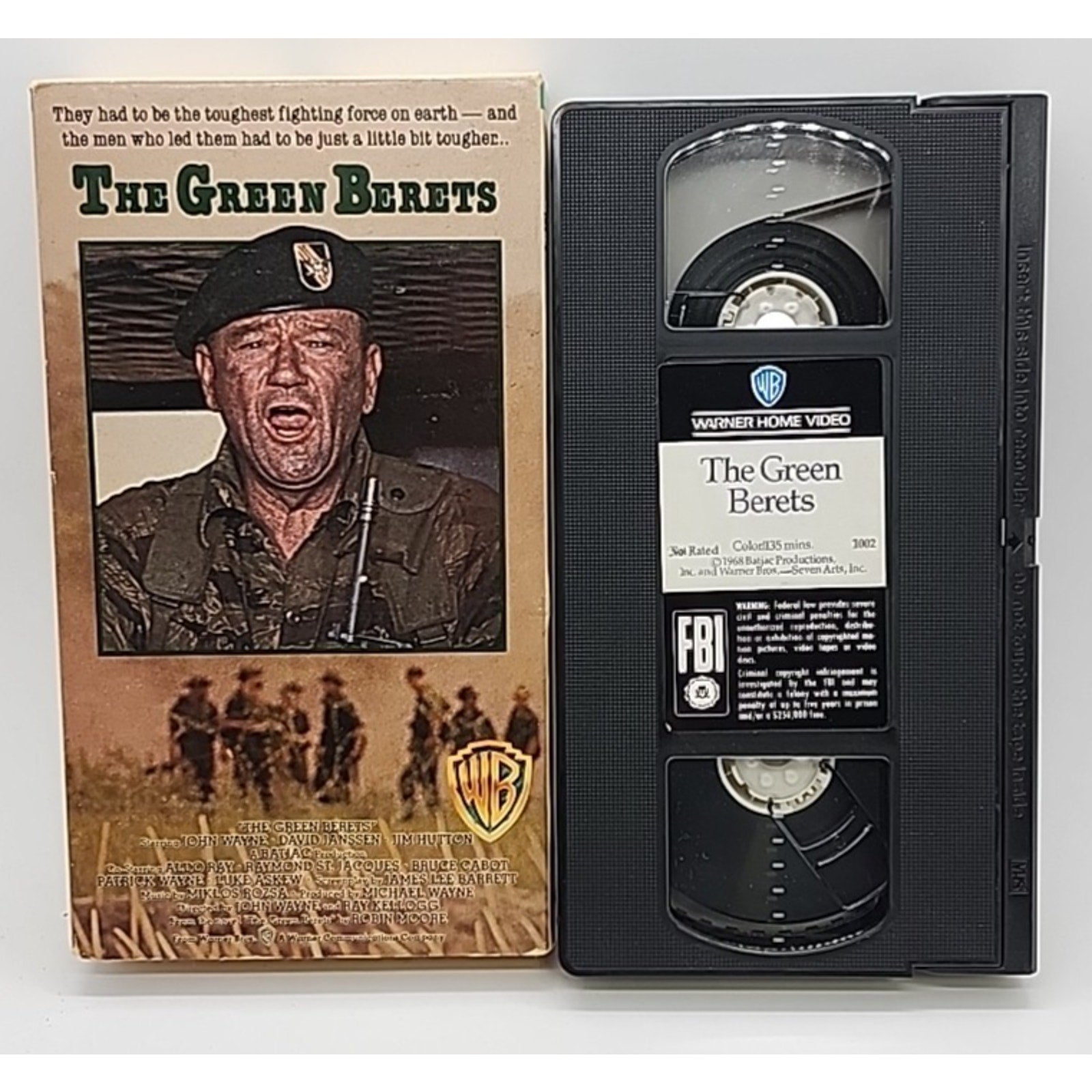 Green Berets (VHS) WB Logo