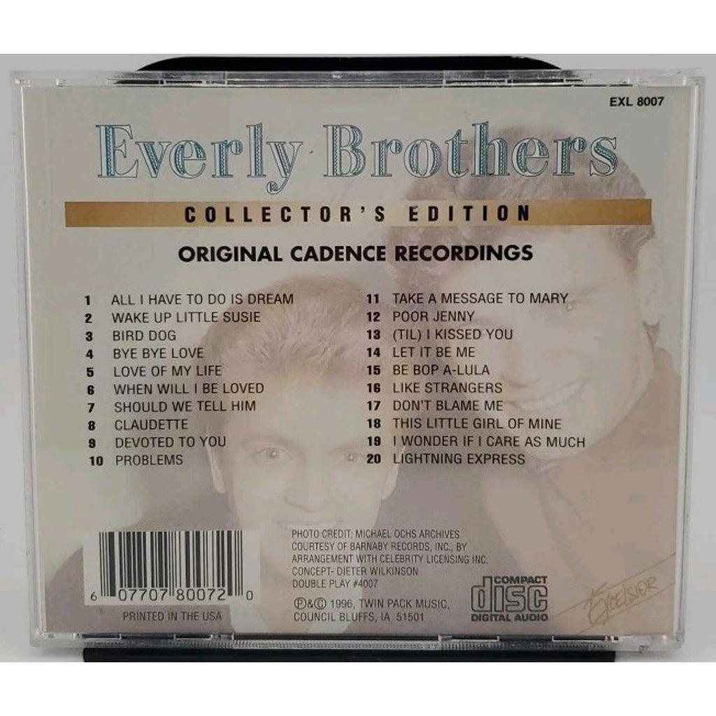 Double Play By The Everly Brothers (CD)