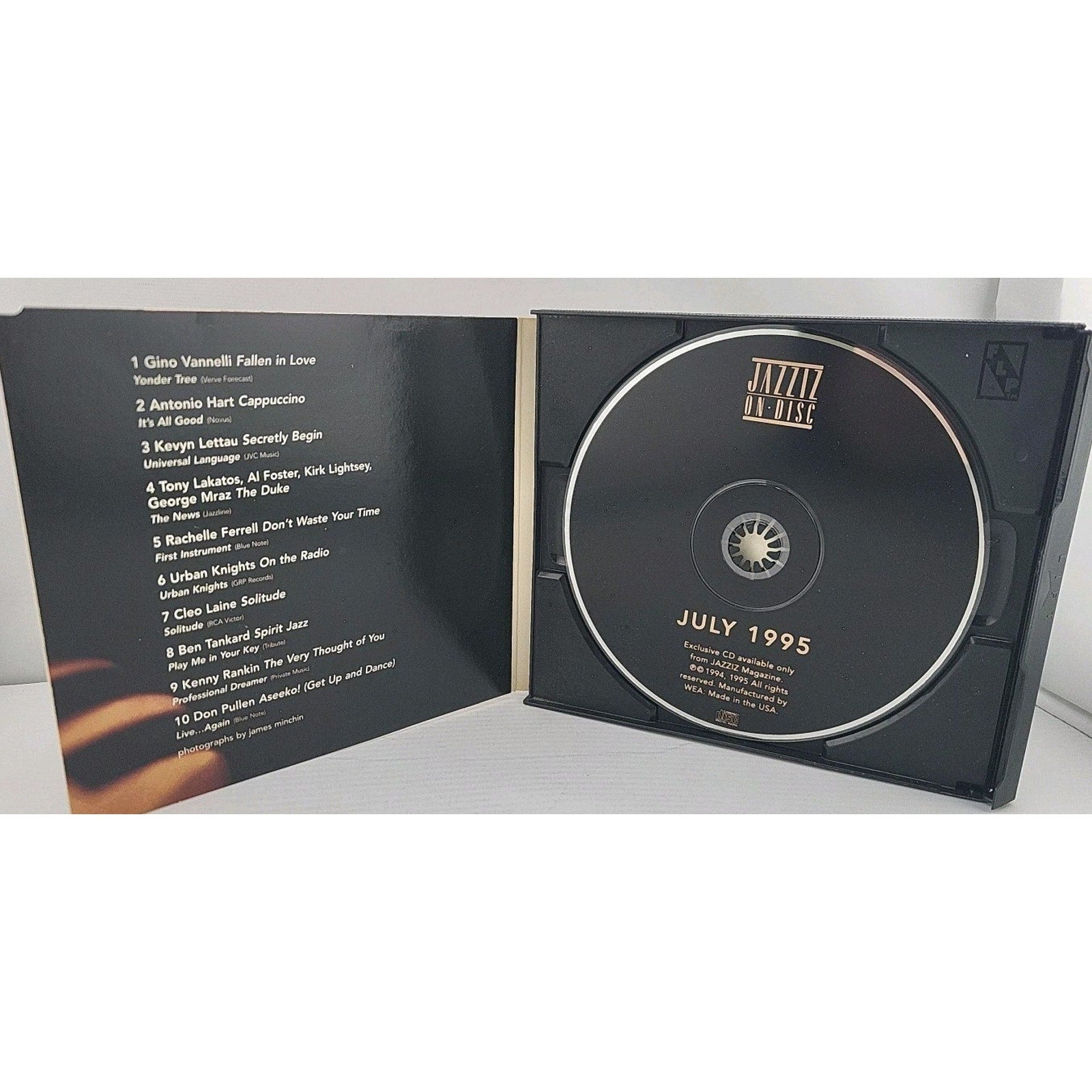 Jazziz on disk JULY 1995 CD 1994